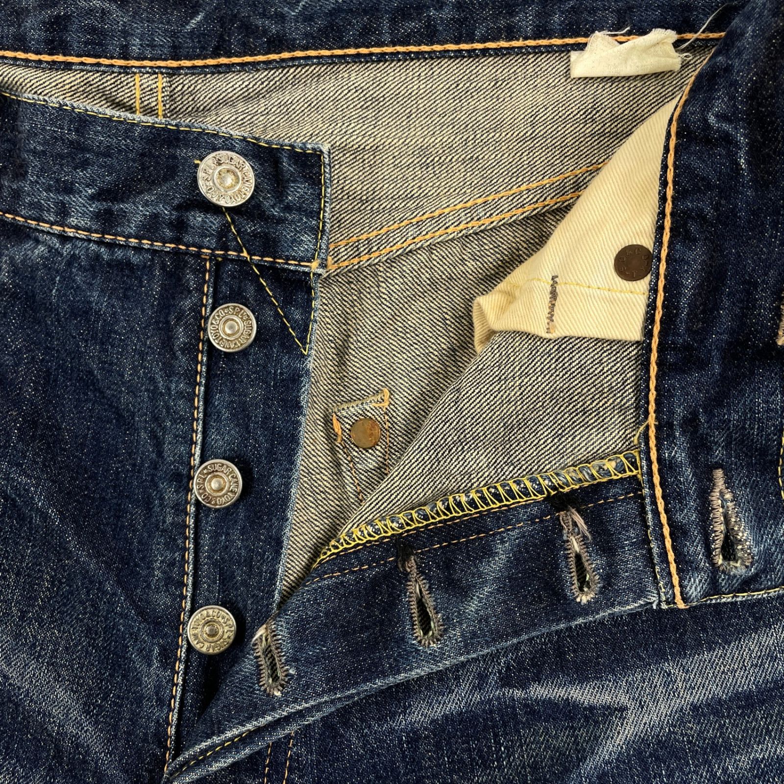 SUGARCANE シュガーケーン LOT.901 LONE STAR JEANS セルビッチ 赤耳