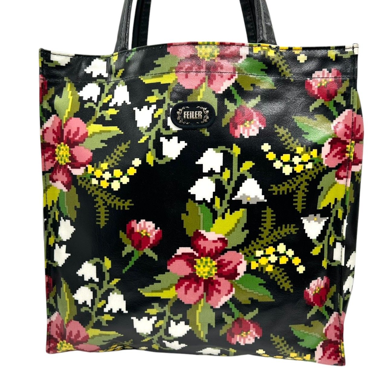 新品同様】フェイラー FEILER トートバッグ ハンドバッグ PVC