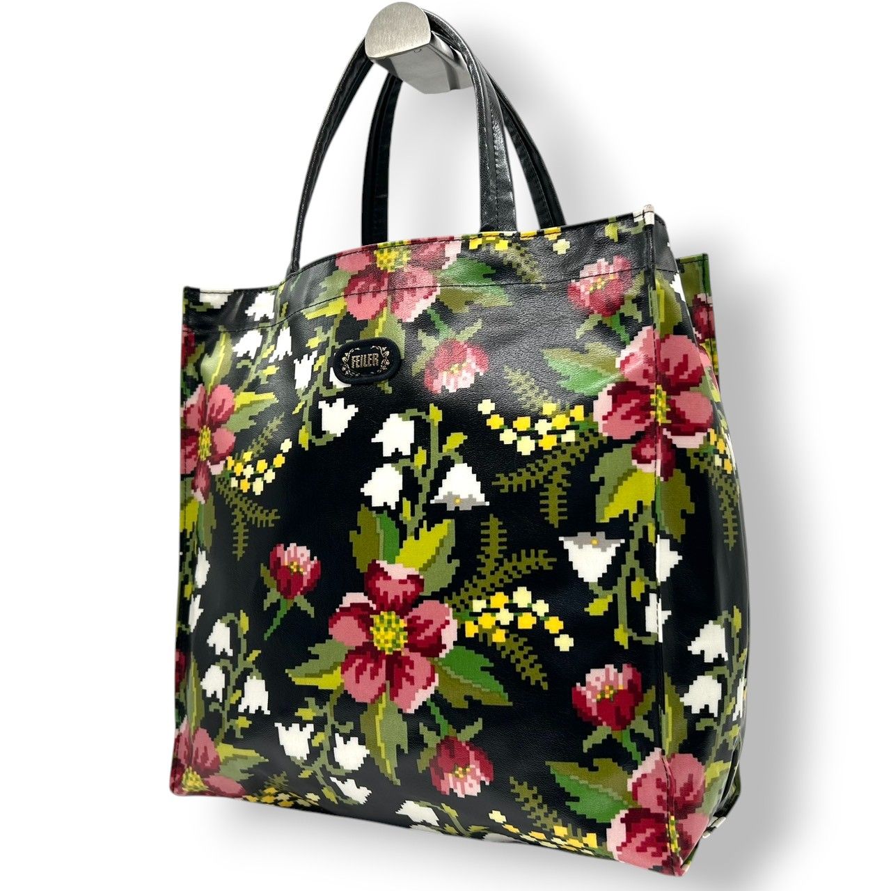 新品同様】フェイラー FEILER トートバッグ ハンドバッグ PVC