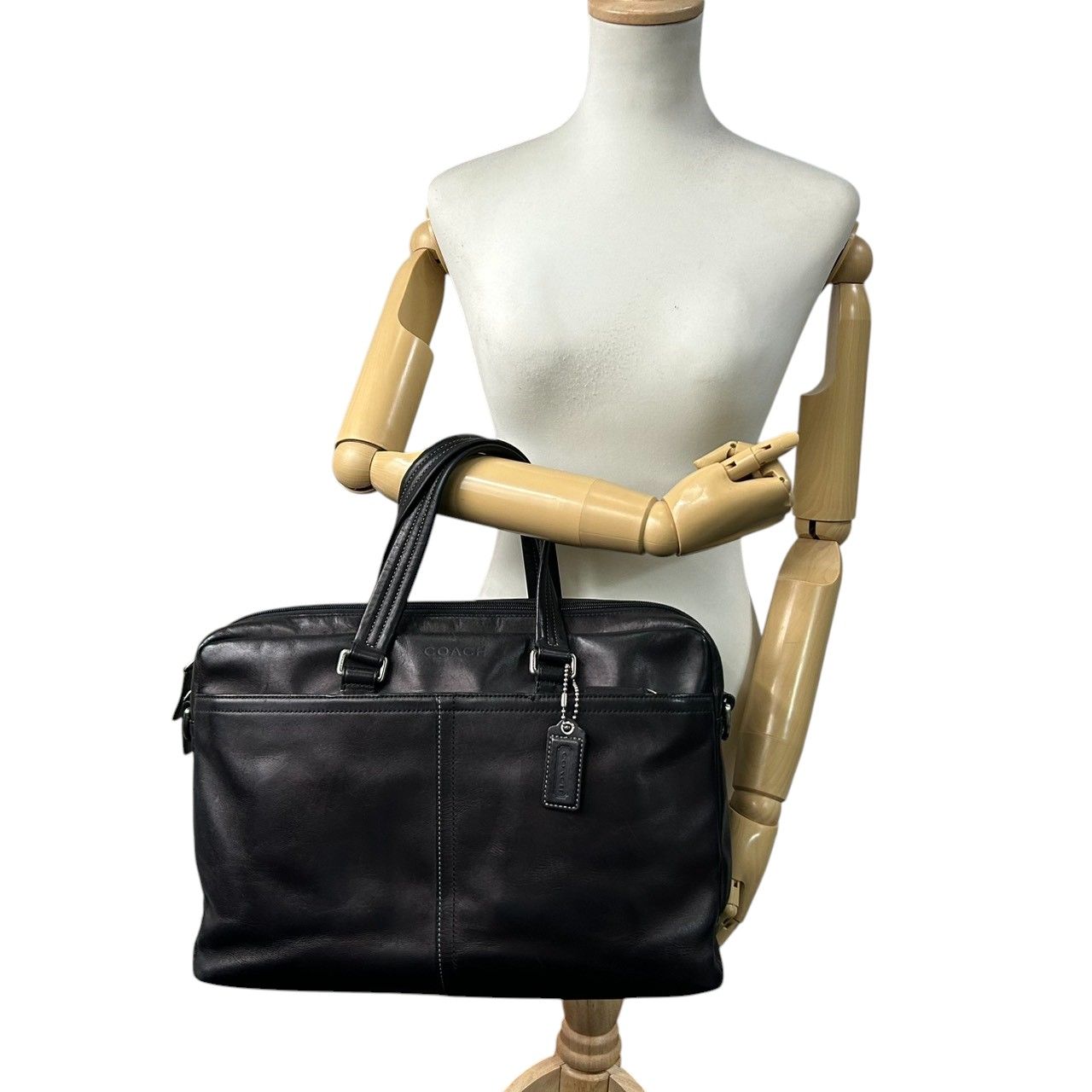 極 美品】コーチ COACH ビジネスバッグ ブリーフケース 2WAY