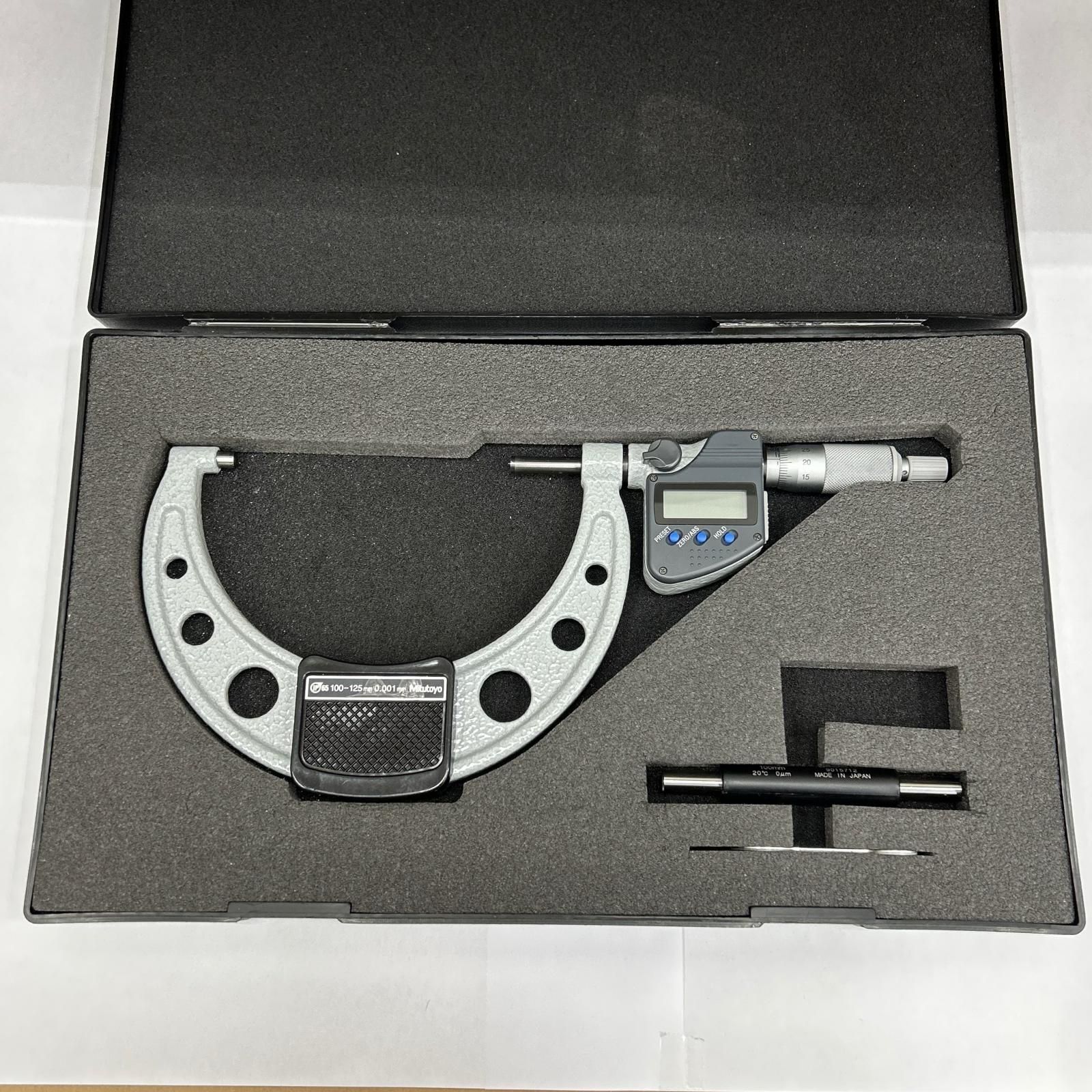 Mitutoyo ミツトヨ クーラントプルーフマイクロメータ MDC 125 MX 293 250 30