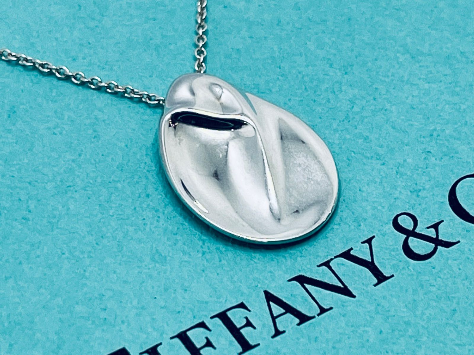 a161 Tiffany&Co. ティファニー エルサペレッティ マドンナ ネックレス