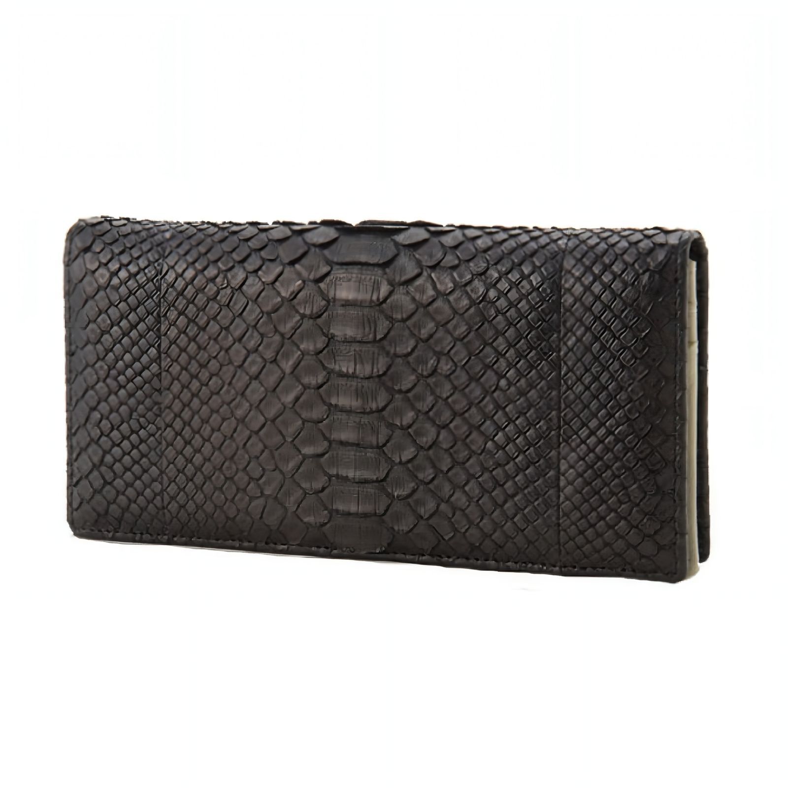 ギフト対応可 ロダニア RODANIA パイソン ヘビ革 長財布 レザー ブラック ファッション ブランド おしゃれ 記念 プレゼント ギフト
