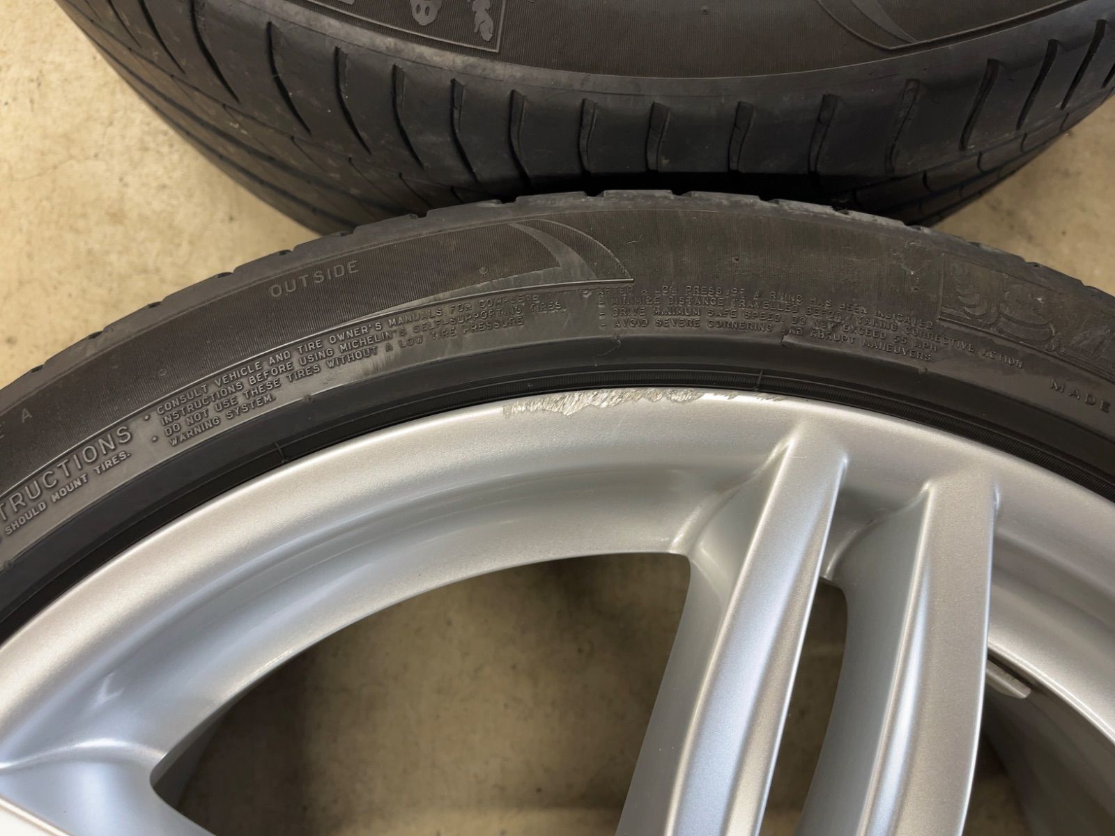  BMW F 10 11 12 Mスポーツ 19インチ 4本セット 19インチ タイヤ ホイールセット