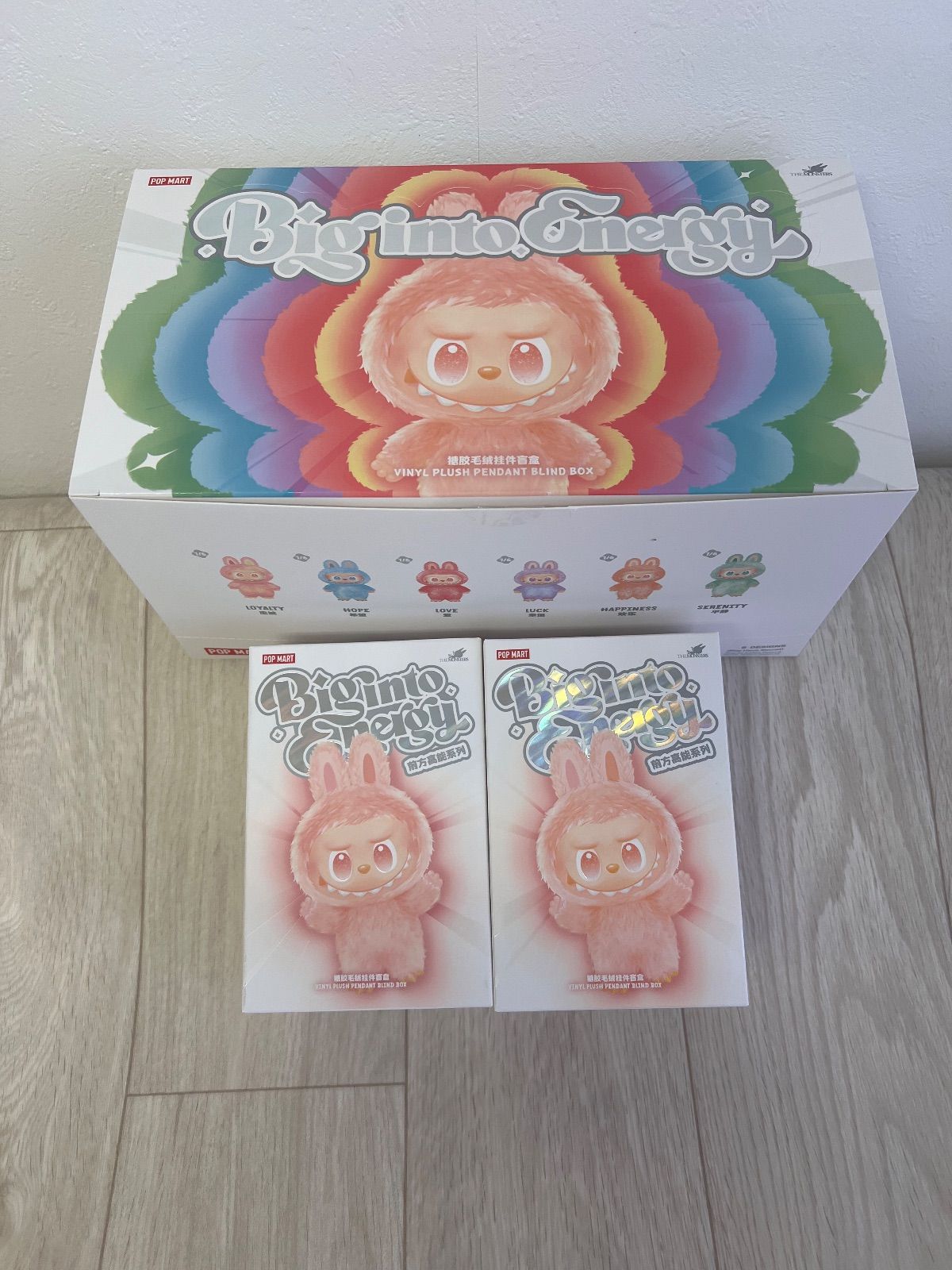 ⭐️【正規品・未開封】ラブブ LABUBU Big into Energy 2ピース ポップ