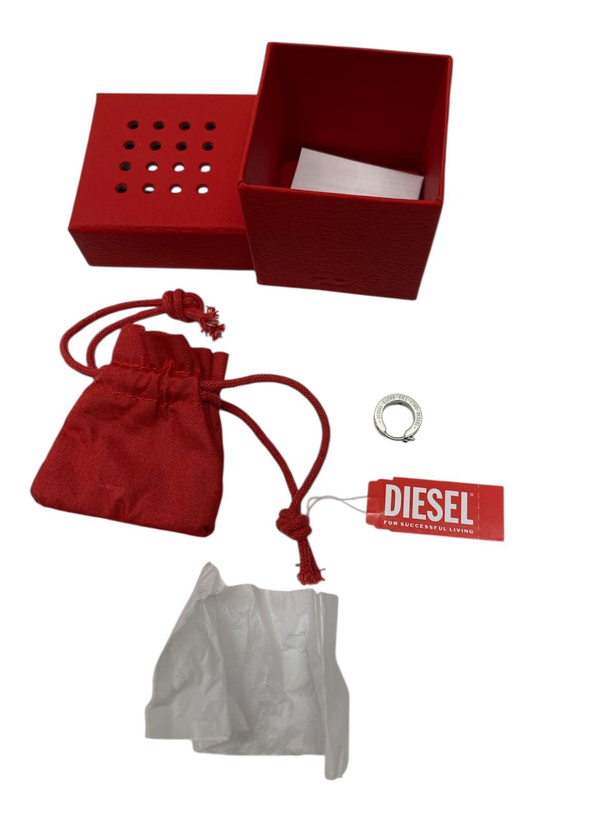 管理番号 SK ディーゼル ピアス 片耳用 DIESEL ステンレススチール フープ リング