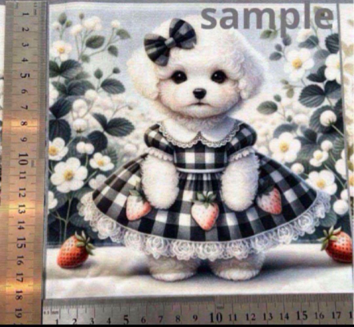 むぎゅわんこEのパネル生地