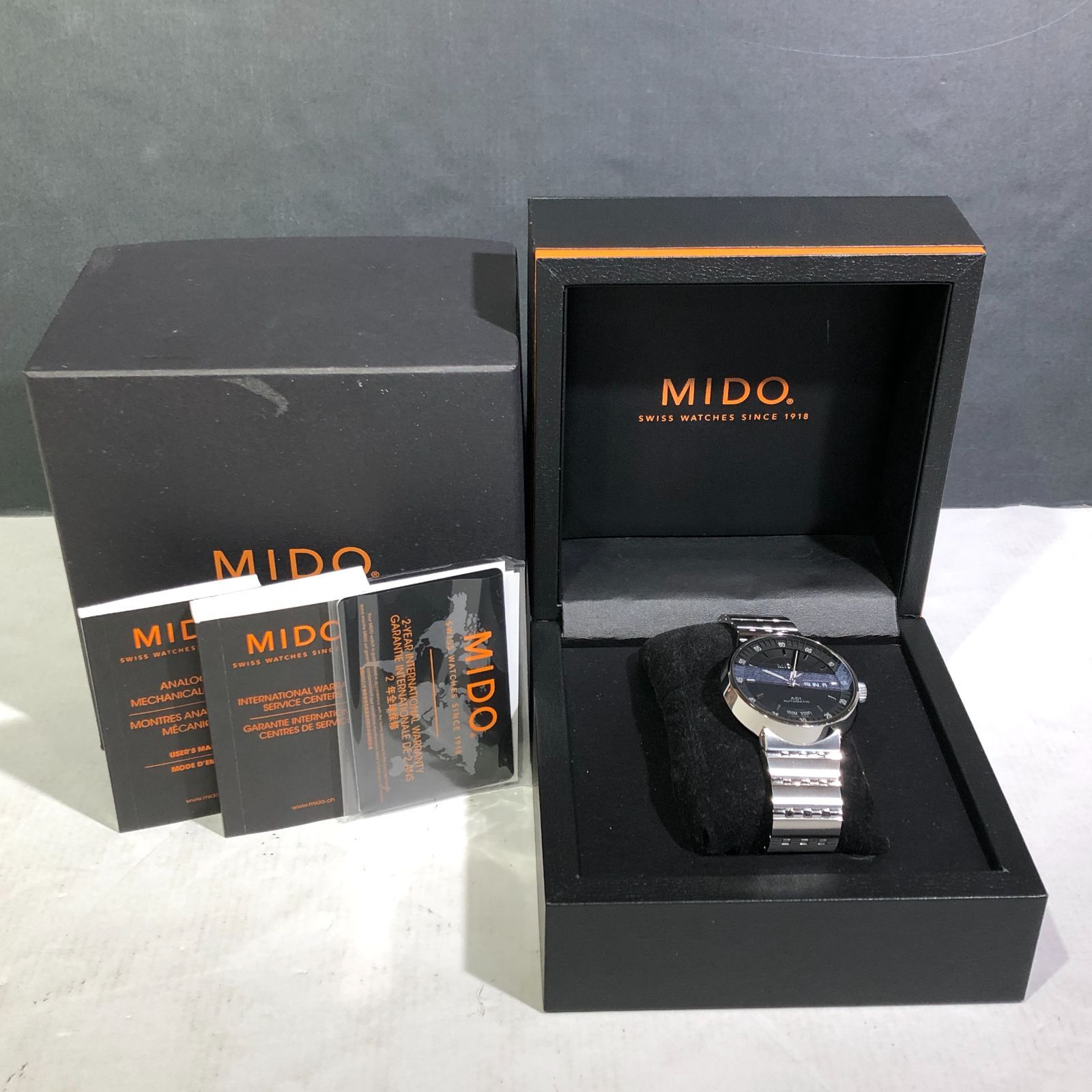 城東81 025 mido ミドー AD 1 自動巻き 腕時計