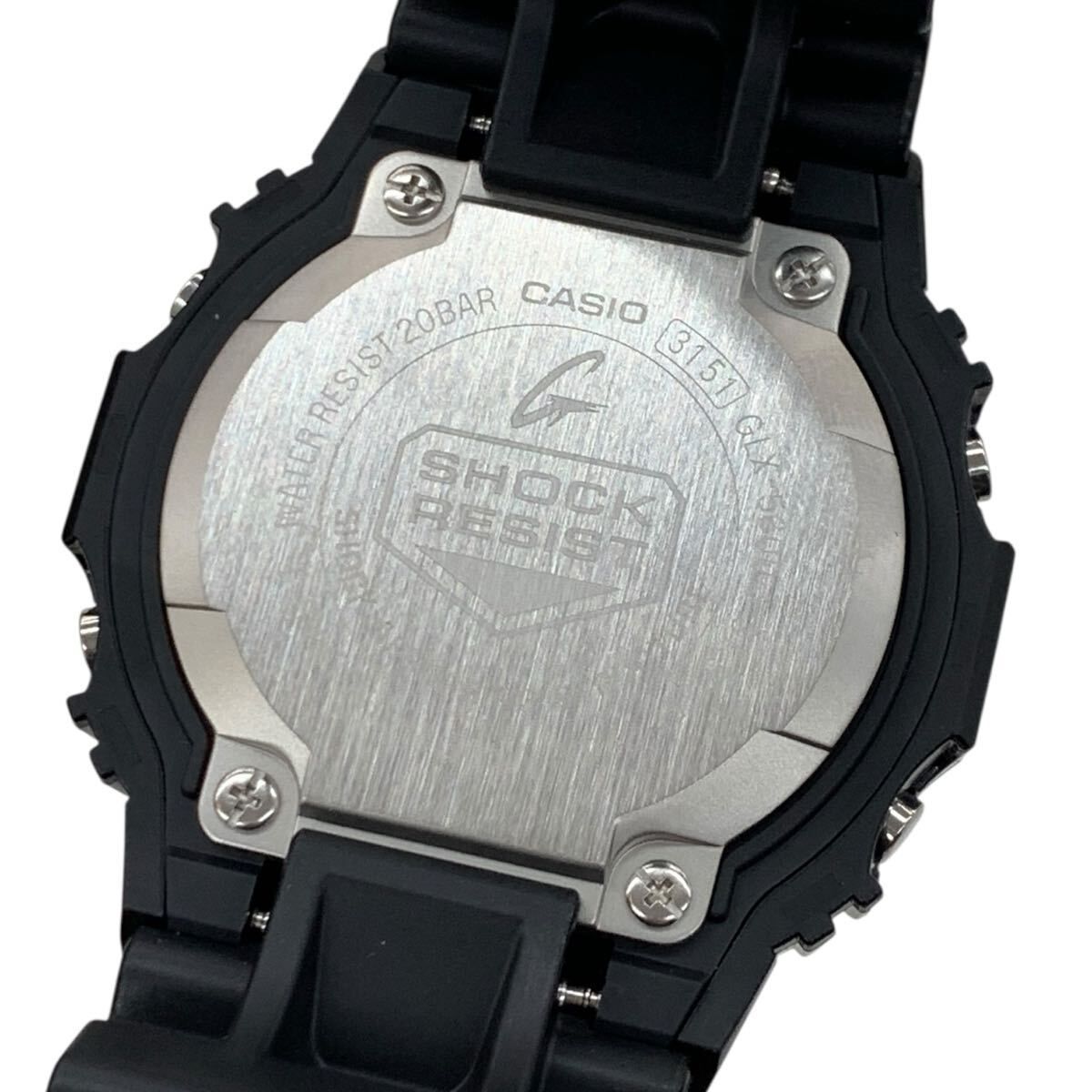 新品 CASIO カシオ G-SHOCK デジアナ ラバー 腕時計 樹脂バンド G-LIDE