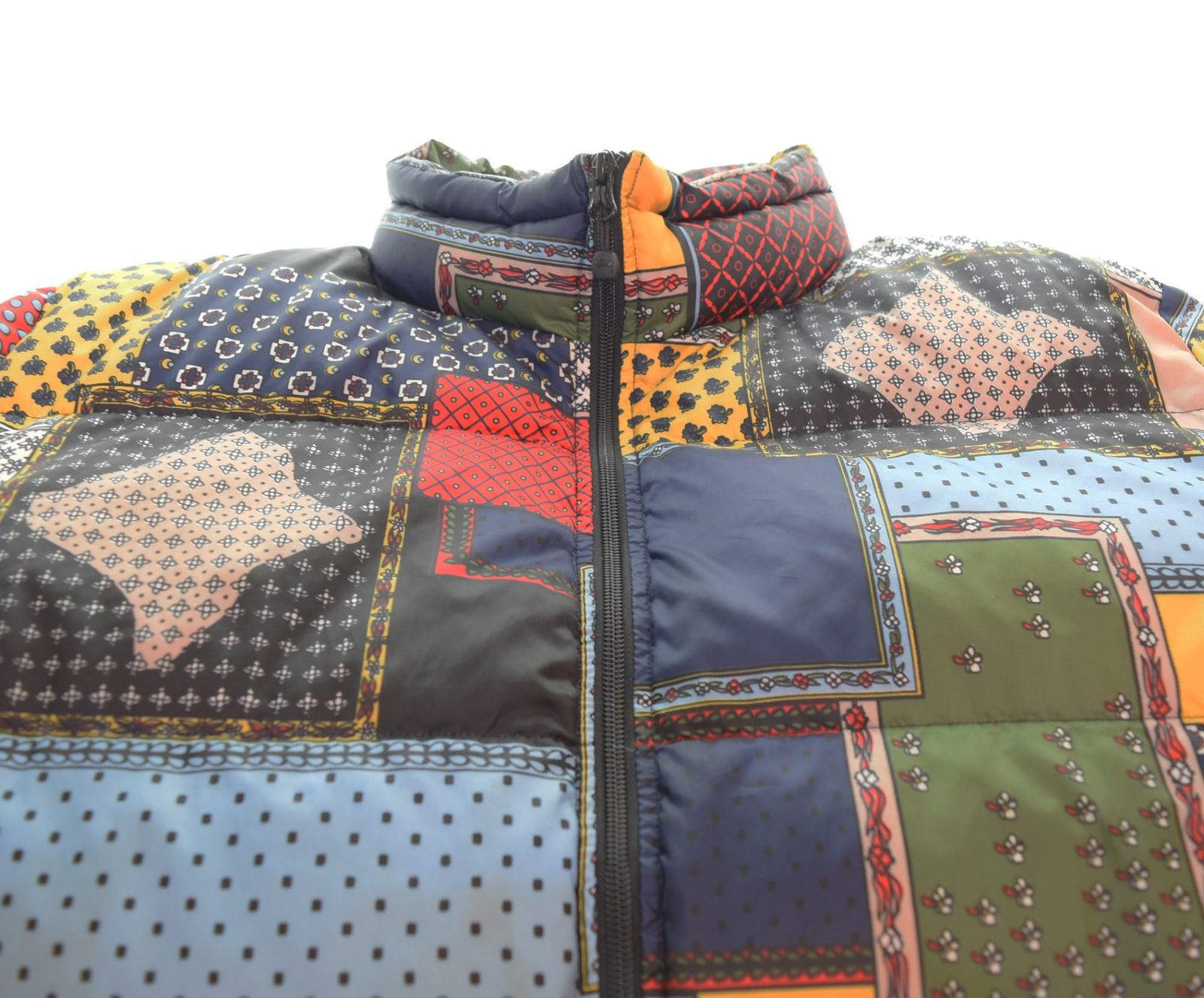 ステューシー STUSSY 19AW Patchwork Puffer Jacket パッチワーク 