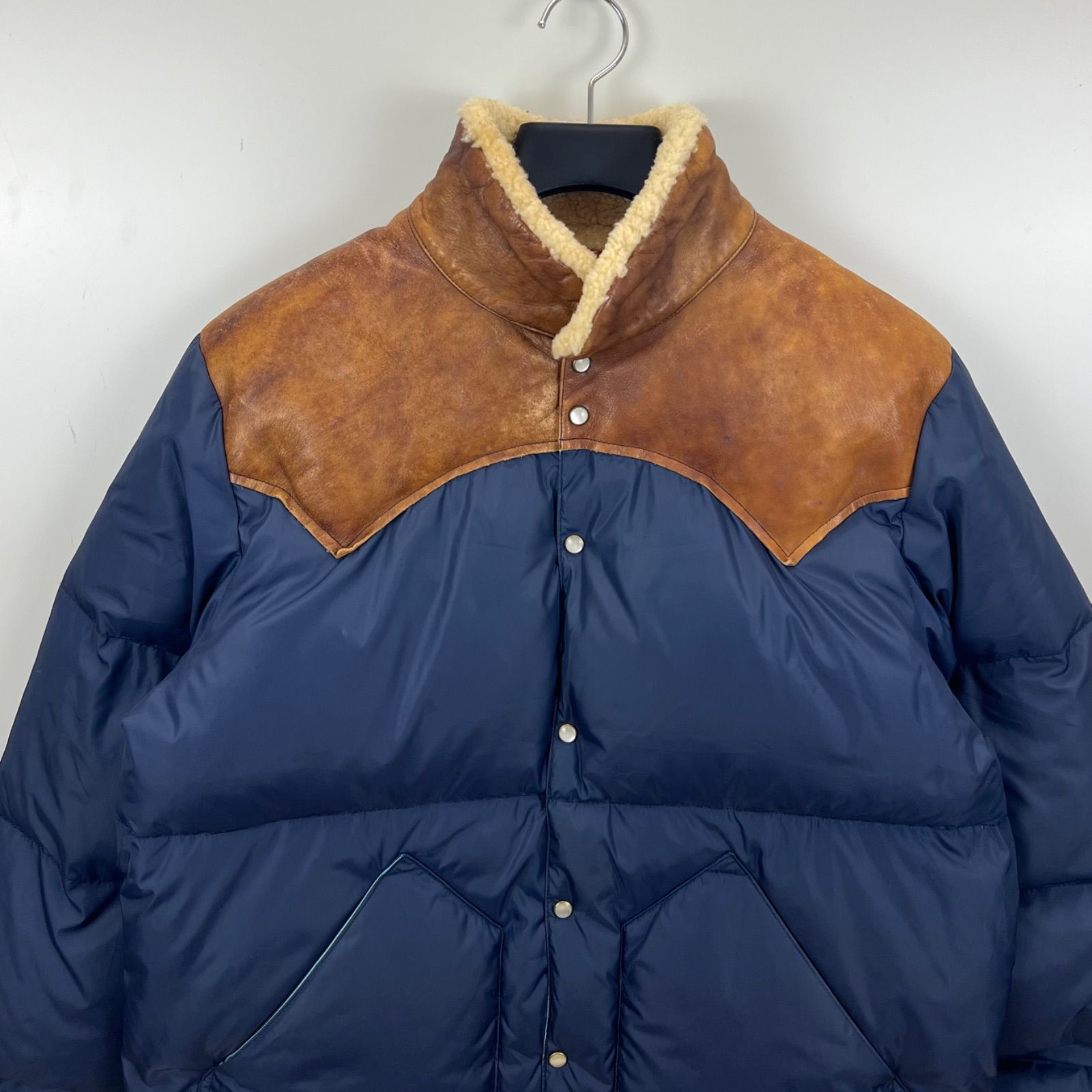 Rocky Mountain Featherbed RMFB × BEAMS CHRISTY DOWN JACKET 42 L 