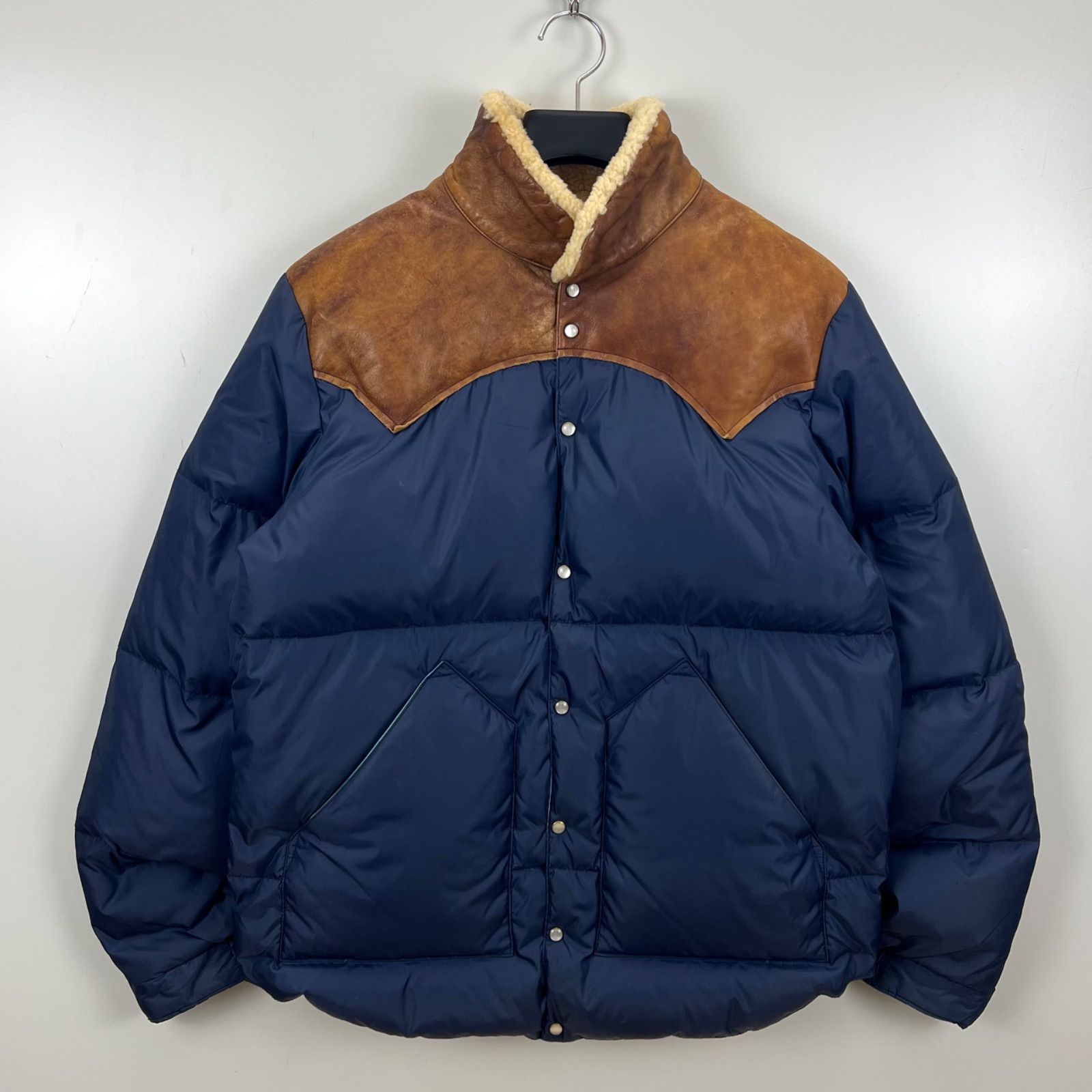 Rocky Mountain Featherbed RMFB × BEAMS CHRISTY DOWN JACKET 42 L 