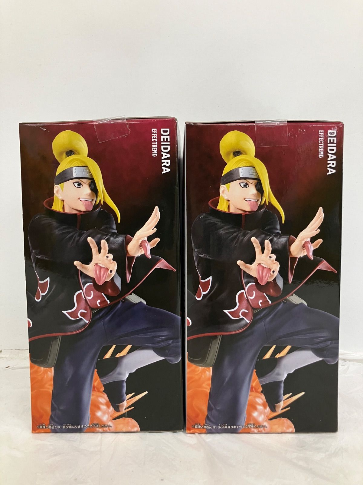 未開封 NARUTO ナルト 疾風伝 EFFECTREME デイダラ フィギュア 2個