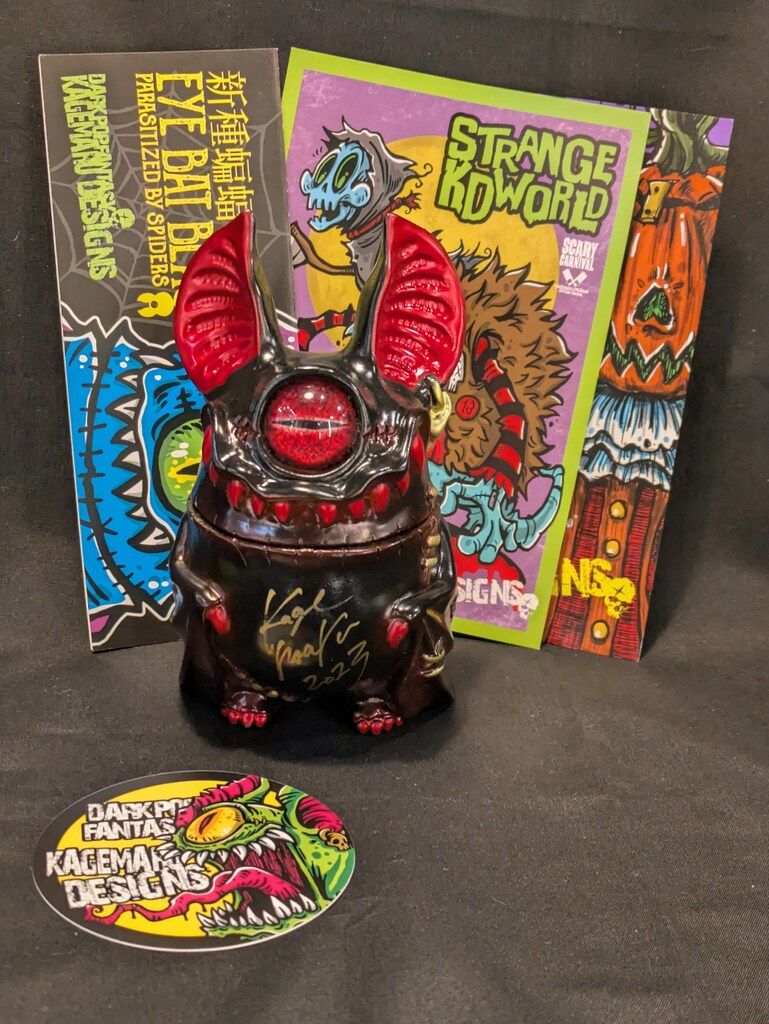 UNDEAD TOYS KAGEMARU DESIGNS EYE BAT BEAST スネーク横目 第六回