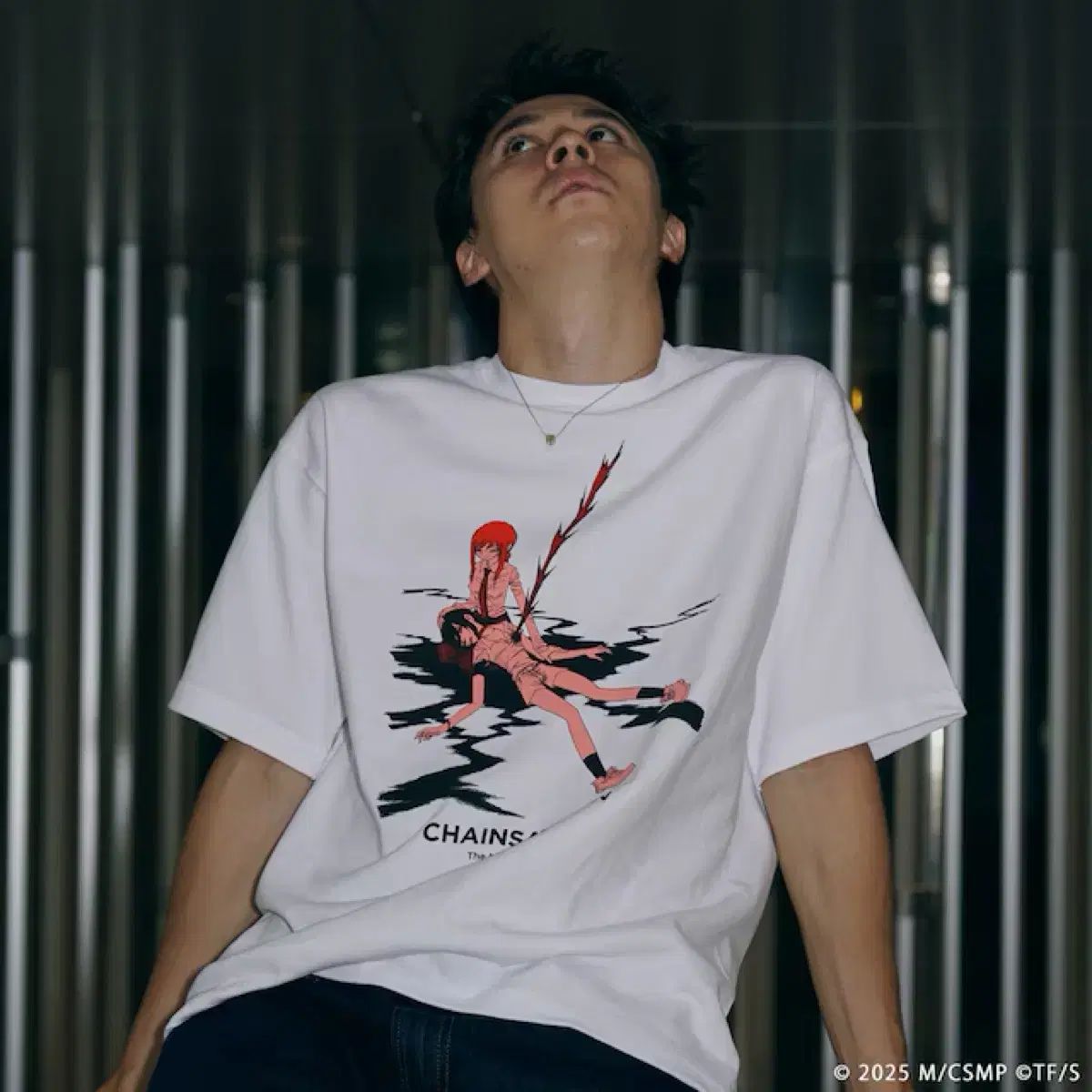  チェンソーマン レゼ編 レゼ マキマ Tシャツ 白 Mサイズ その他 タレントグッズ