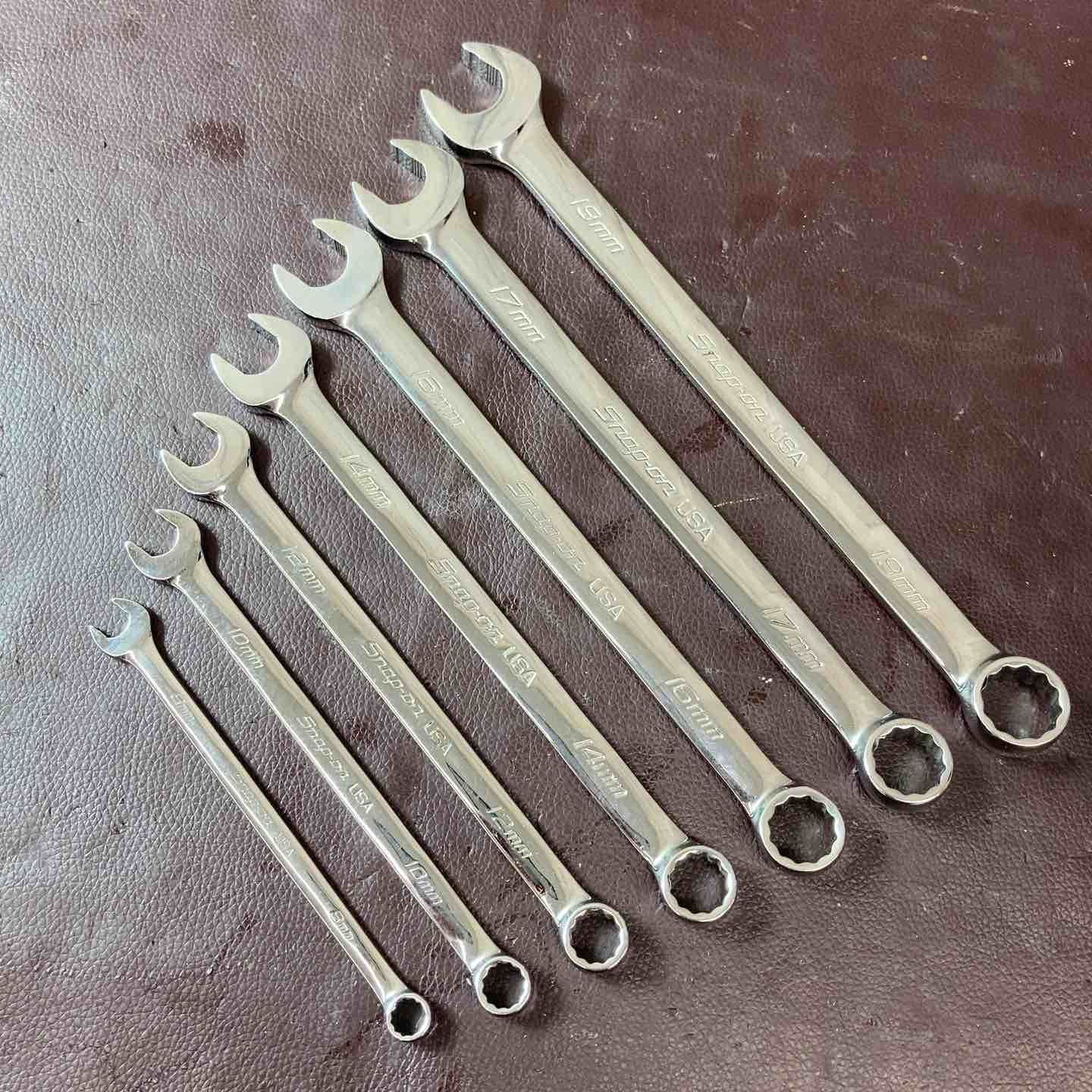 品 スナップオン Snap-on フランクドライブ コンビネーションレンチ SOEXM 8～19 7本セット