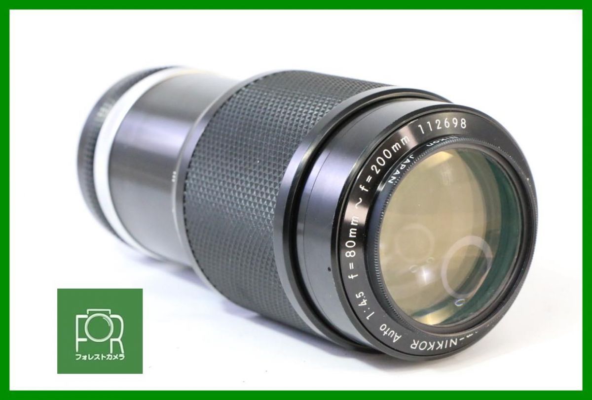 同梱 点検済 Nikon AI Zoom NIKKOR Auto 80 200 mm F 4 5 爪なし EEE 2831
