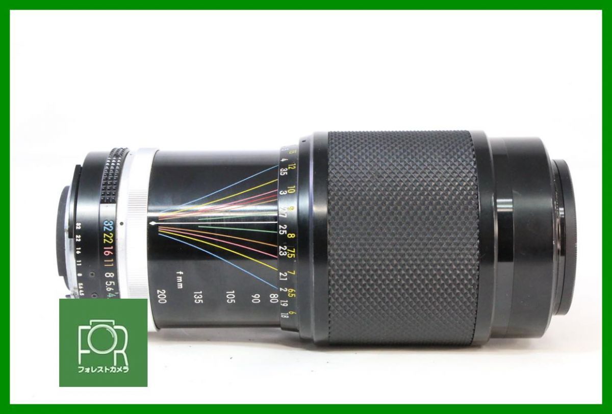 同梱 点検済 Nikon AI Zoom NIKKOR Auto 80 200 mm F 4 5 爪なし EEE 2831
