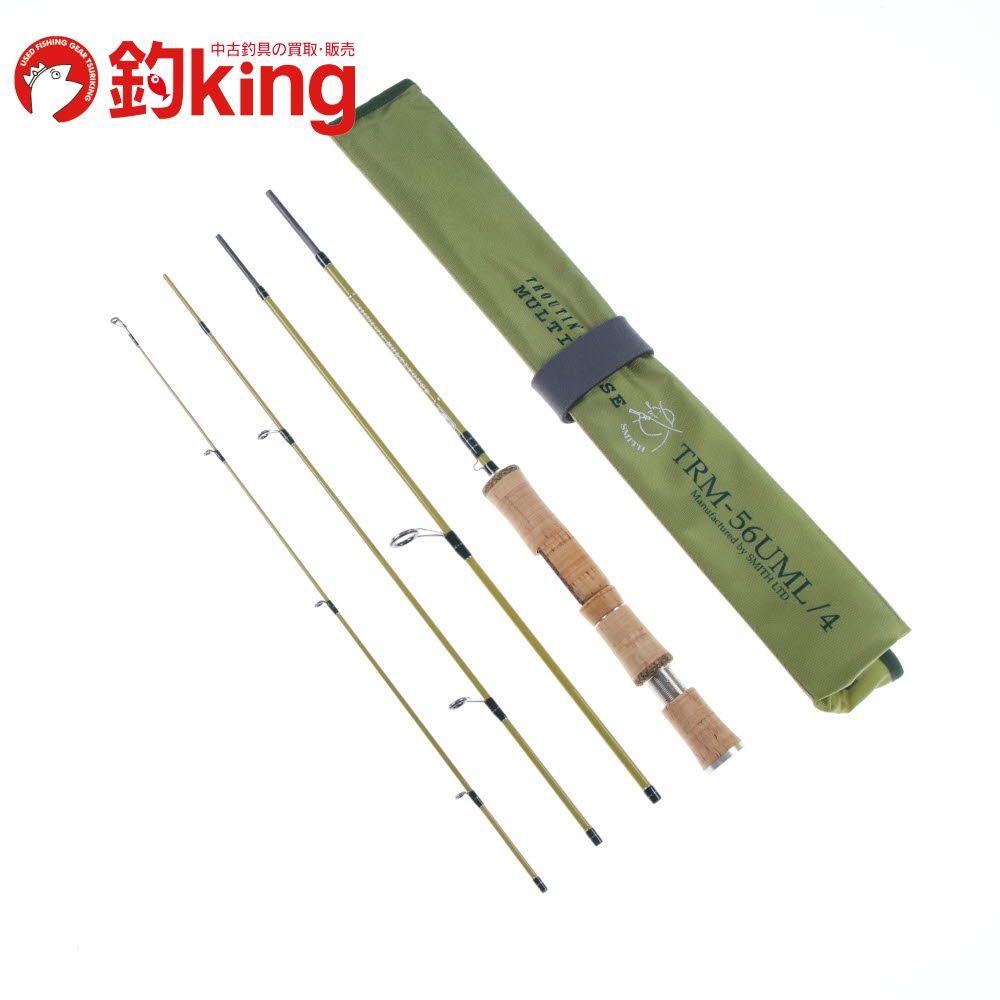 スミス トラウティンスピン マルチュース TRM 56 UML 4 A 035 M 上品 ヤマメ ニジマス アマゴ イワナ サクラマス トラウトロッド ロッド リール ルアー