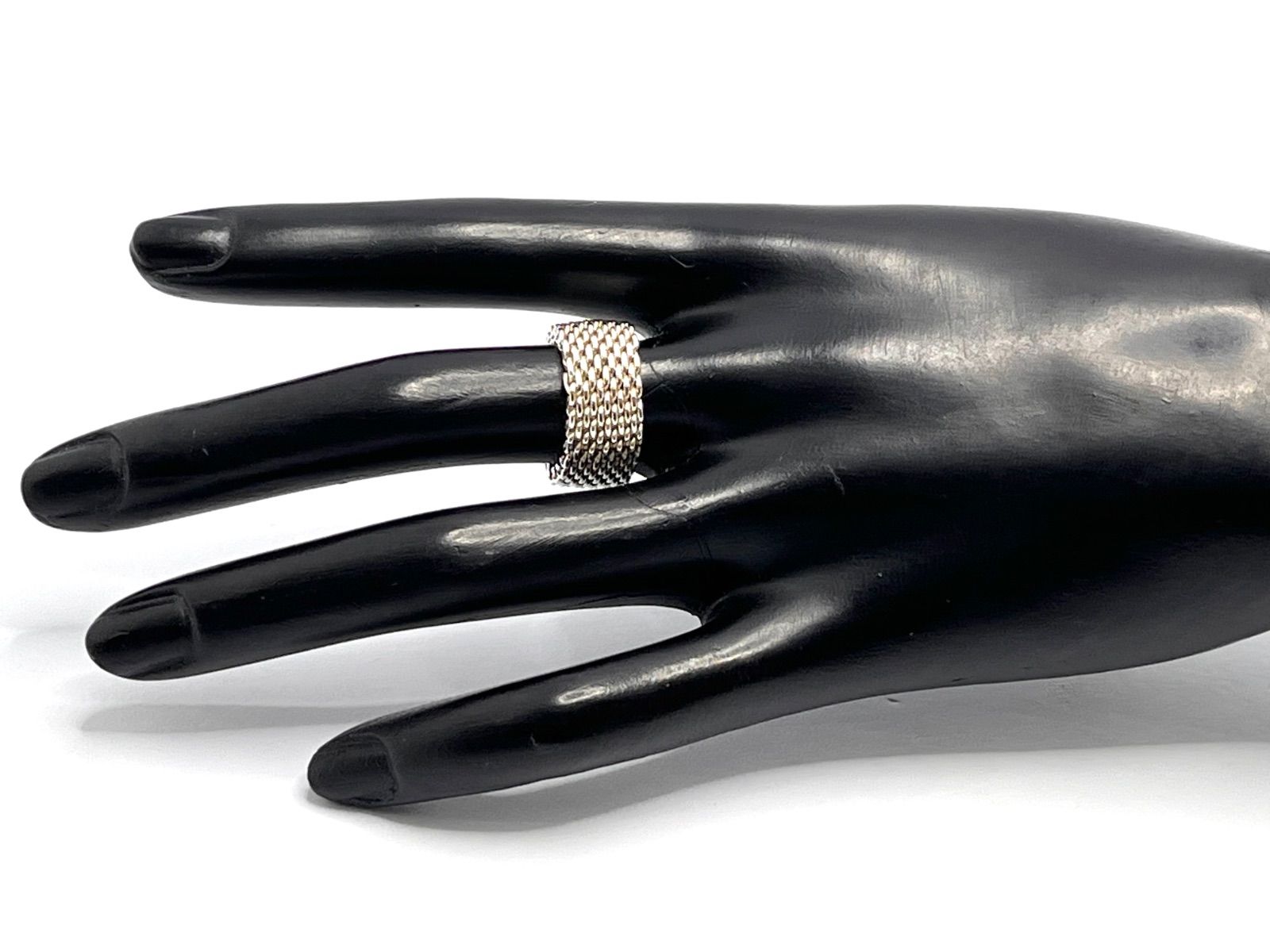 a165 Tiffany&Co. オールド ティファニー サマセット メッシュ リング
