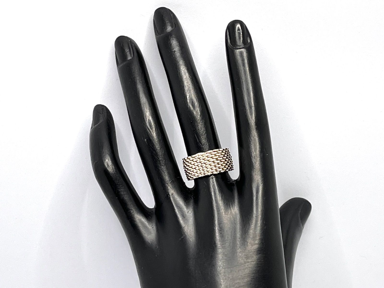 a165 Tiffany&Co. オールド ティファニー サマセット メッシュ リング