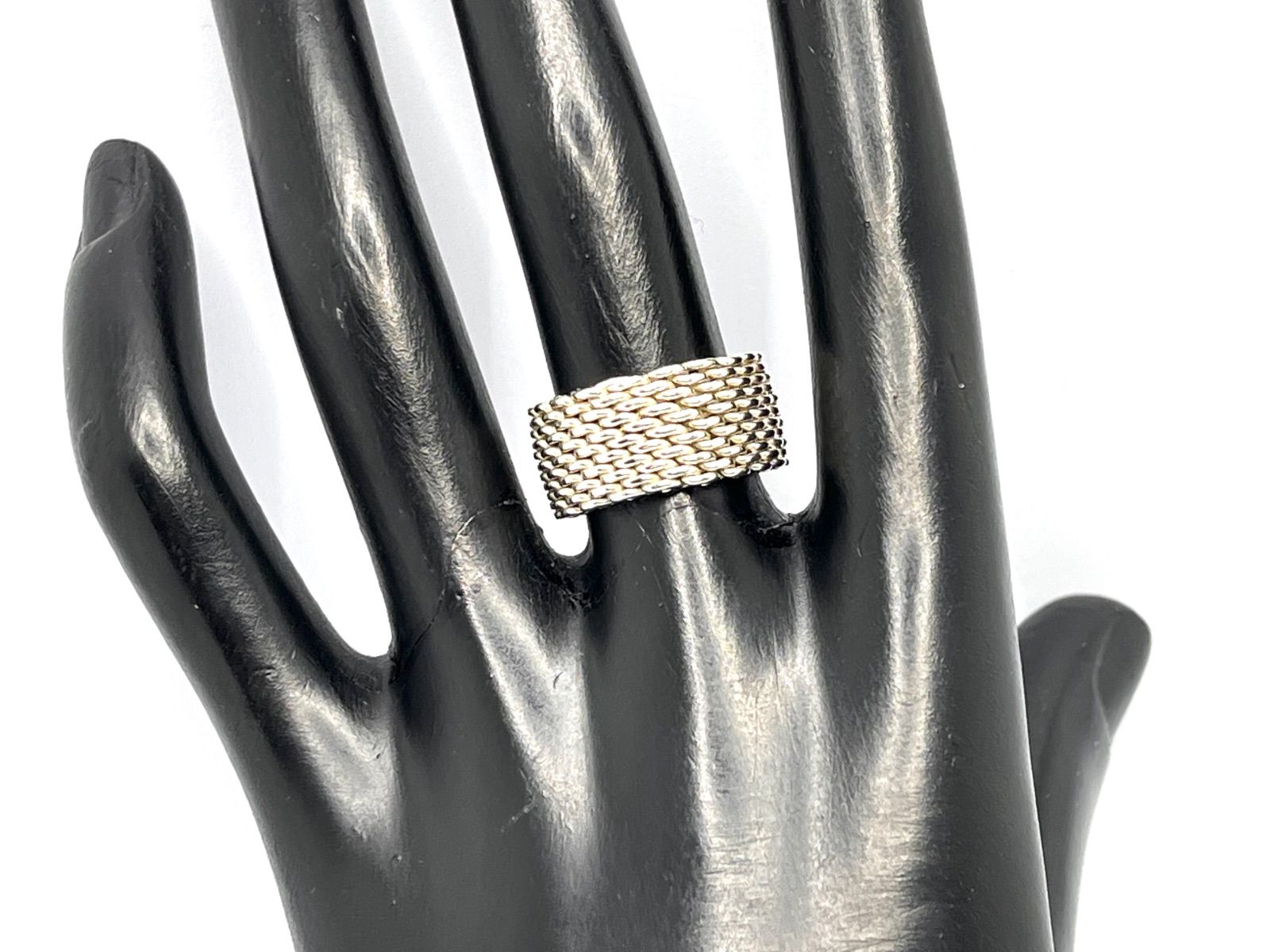 a165 Tiffany&Co. オールド ティファニー サマセット メッシュ リング