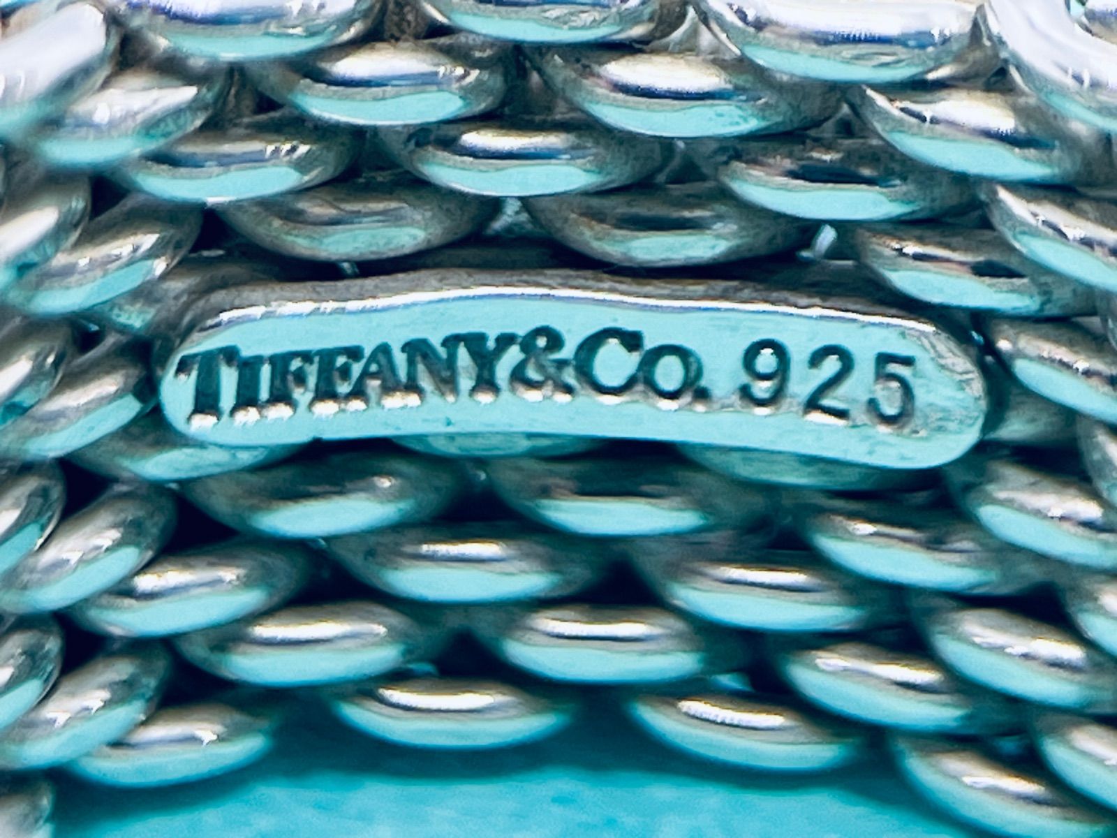 a165 Tiffany&Co. オールド ティファニー サマセット メッシュ リング