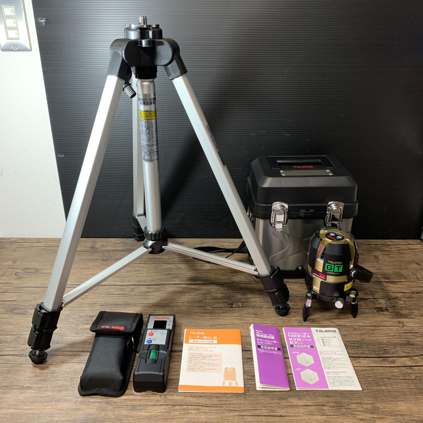 むつ48-120703 Tajima GT GEEZA GZA-KYR エレベーター三脚 セット