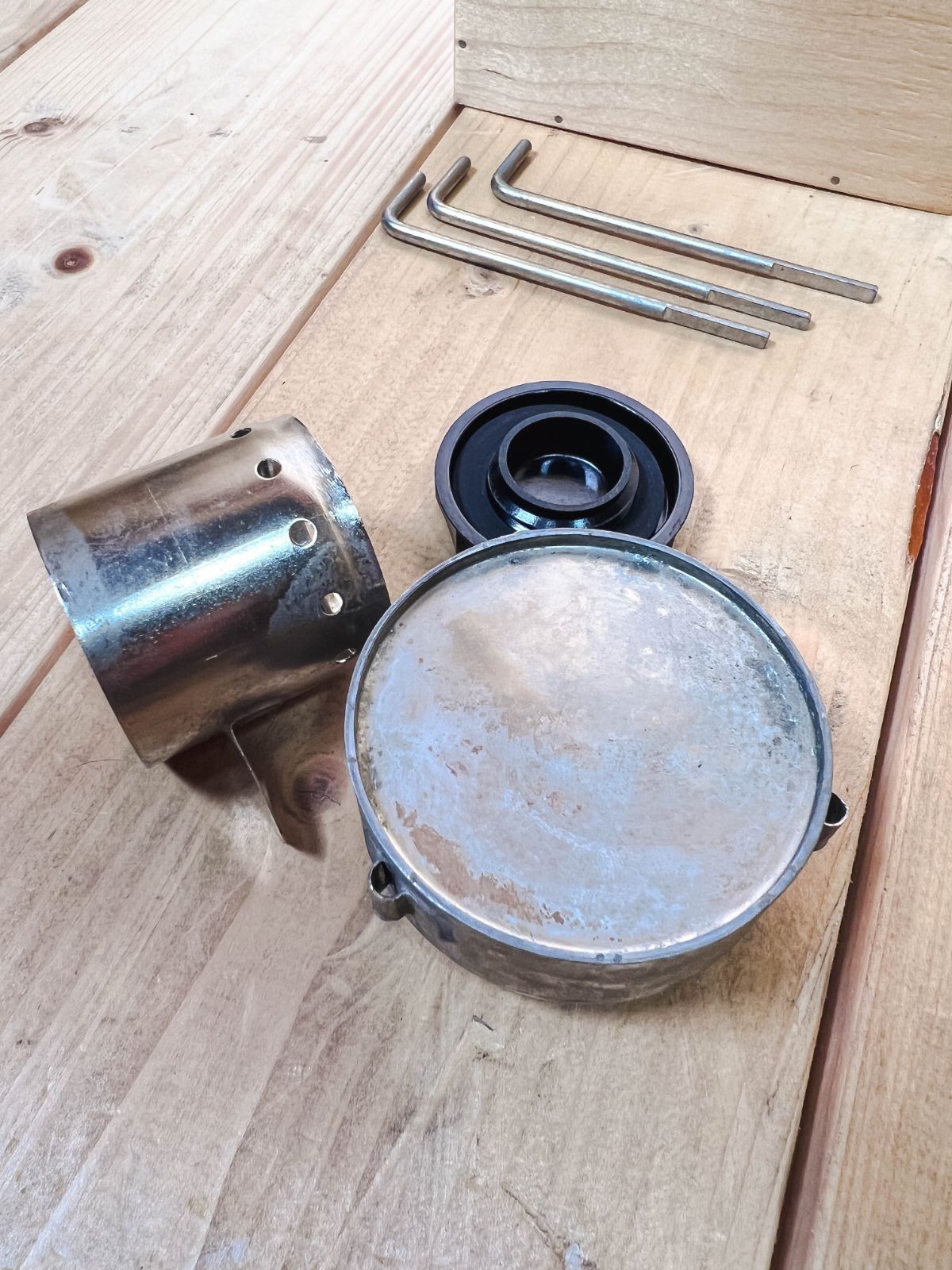 デッドストック】 チェコ軍アルコールバーナーセット PREMA 木箱入