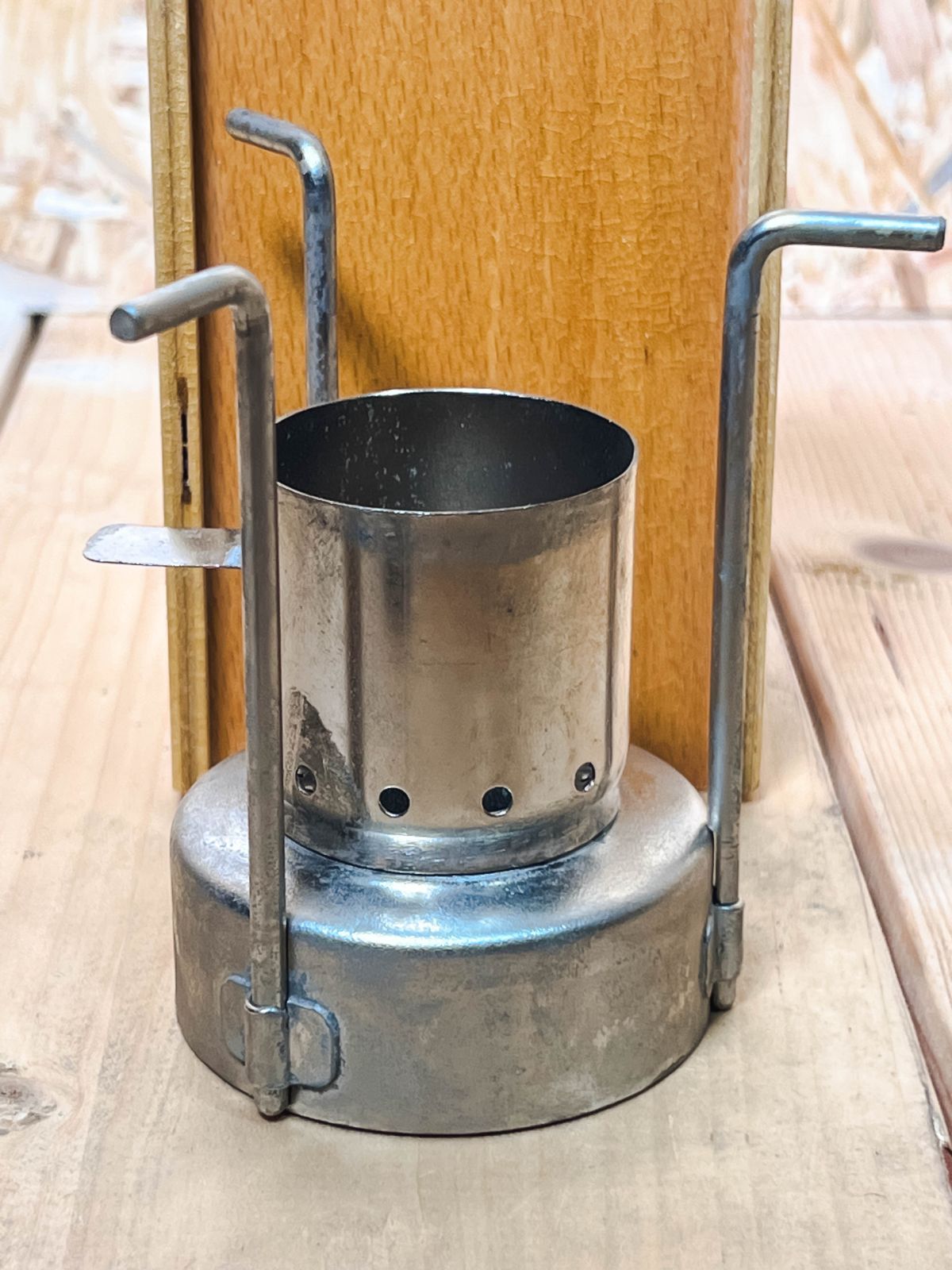 デッドストック】 チェコ軍アルコールバーナーセット PREMA 木箱入