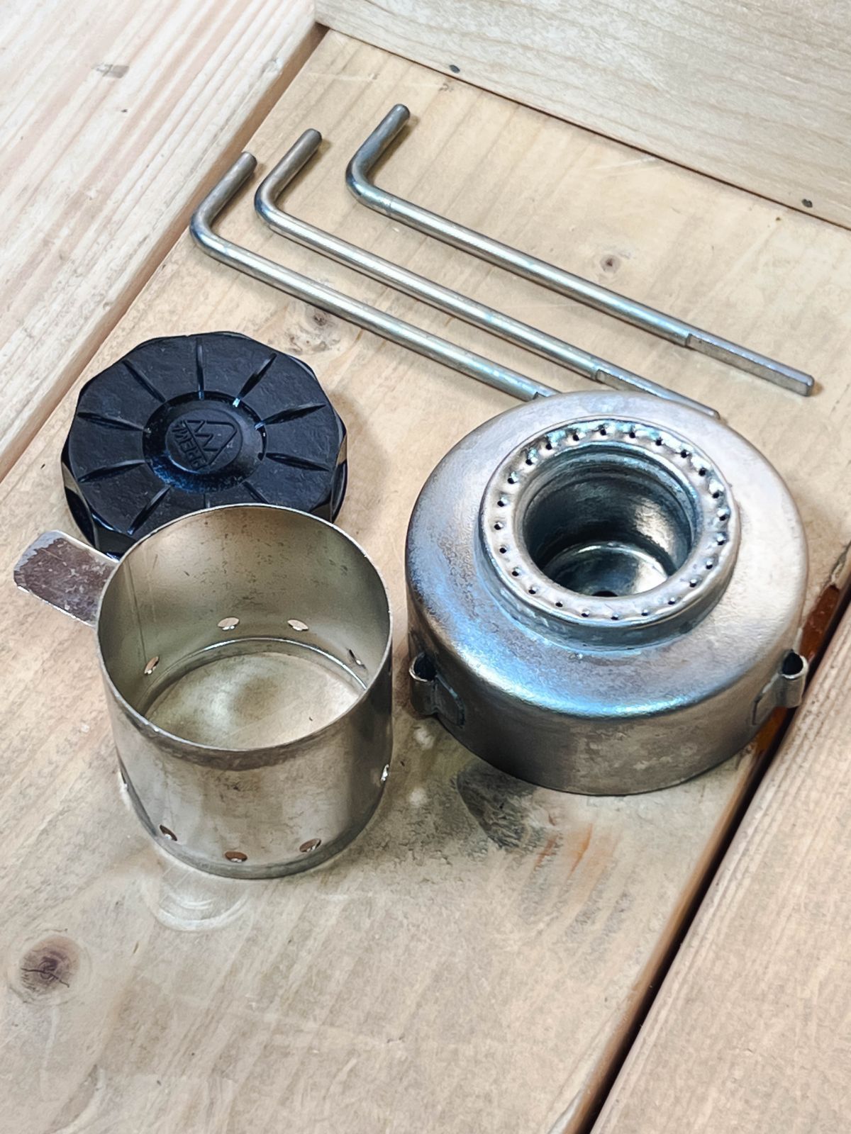 デッドストック】 チェコ軍アルコールバーナーセット PREMA 木箱入