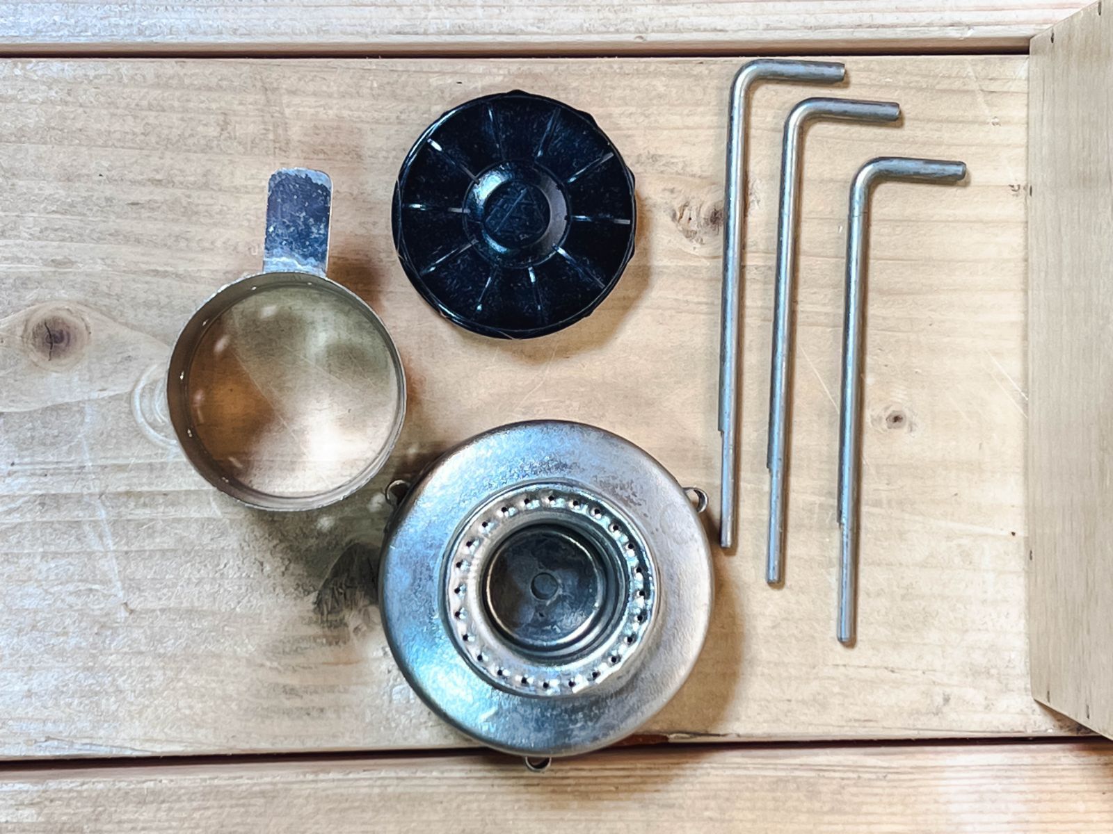 デッドストック】 チェコ軍アルコールバーナーセット PREMA 木箱入