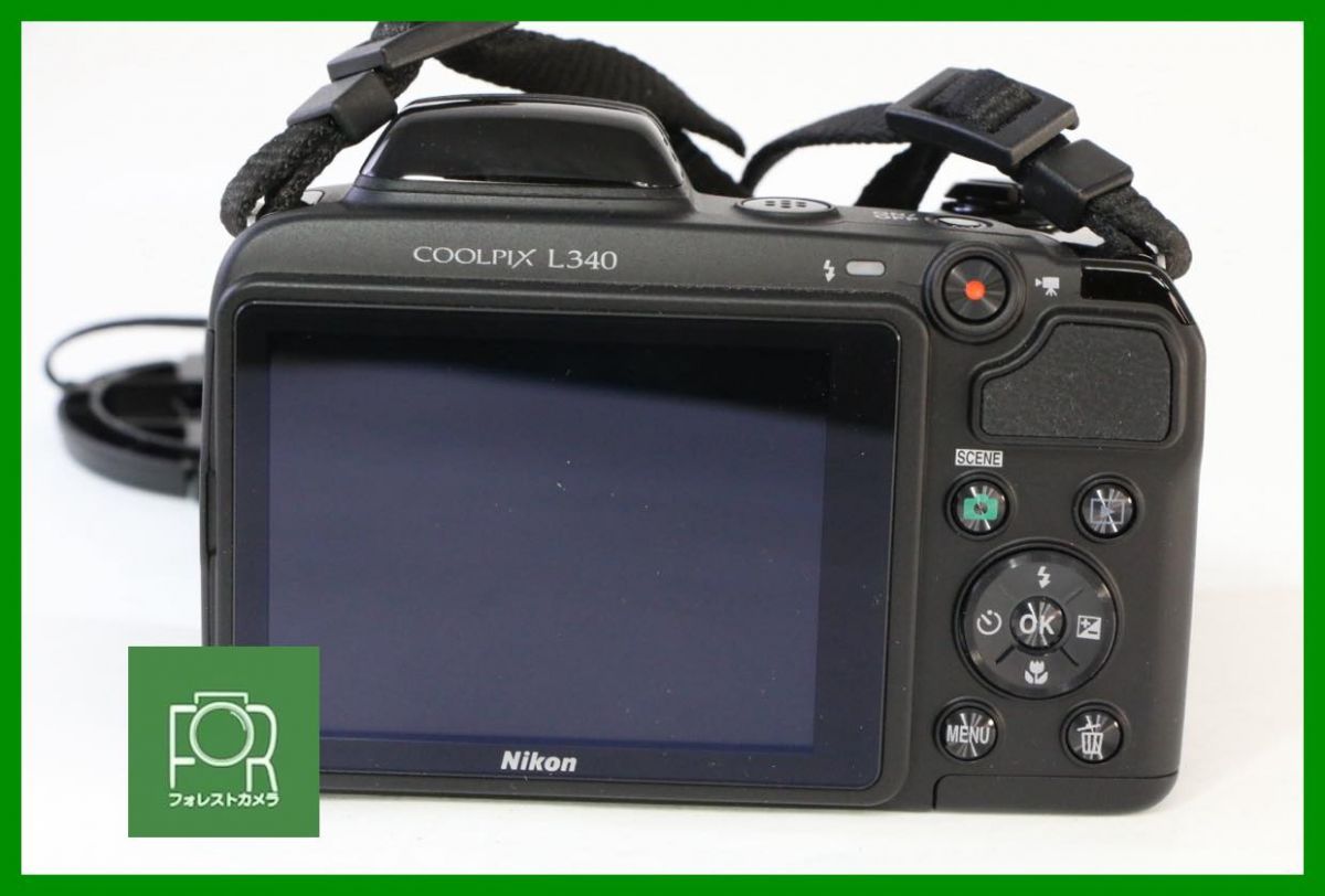 動作保証・点検済】良品□到着後即使える□Nikon COOLPIX L340□単三