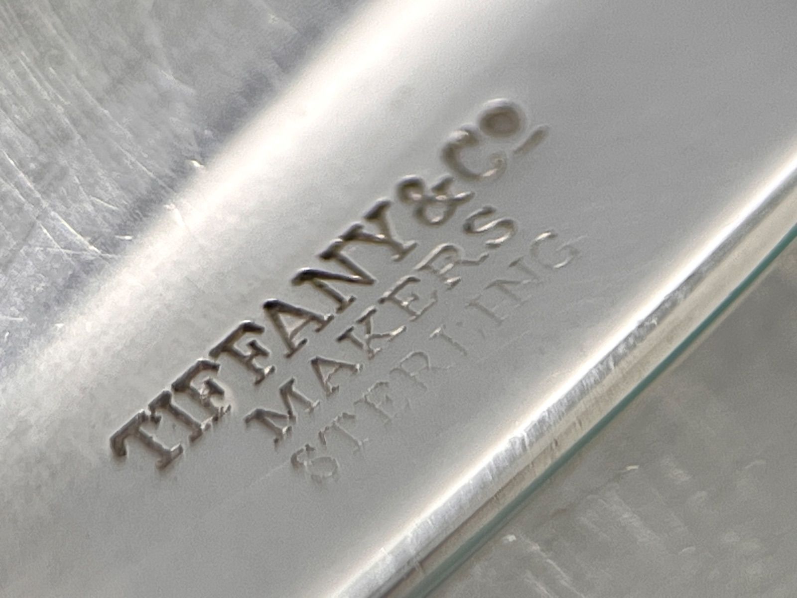 a166 Tiffany&Co. ティファニー メーカーズ クロコ型押し クロコ