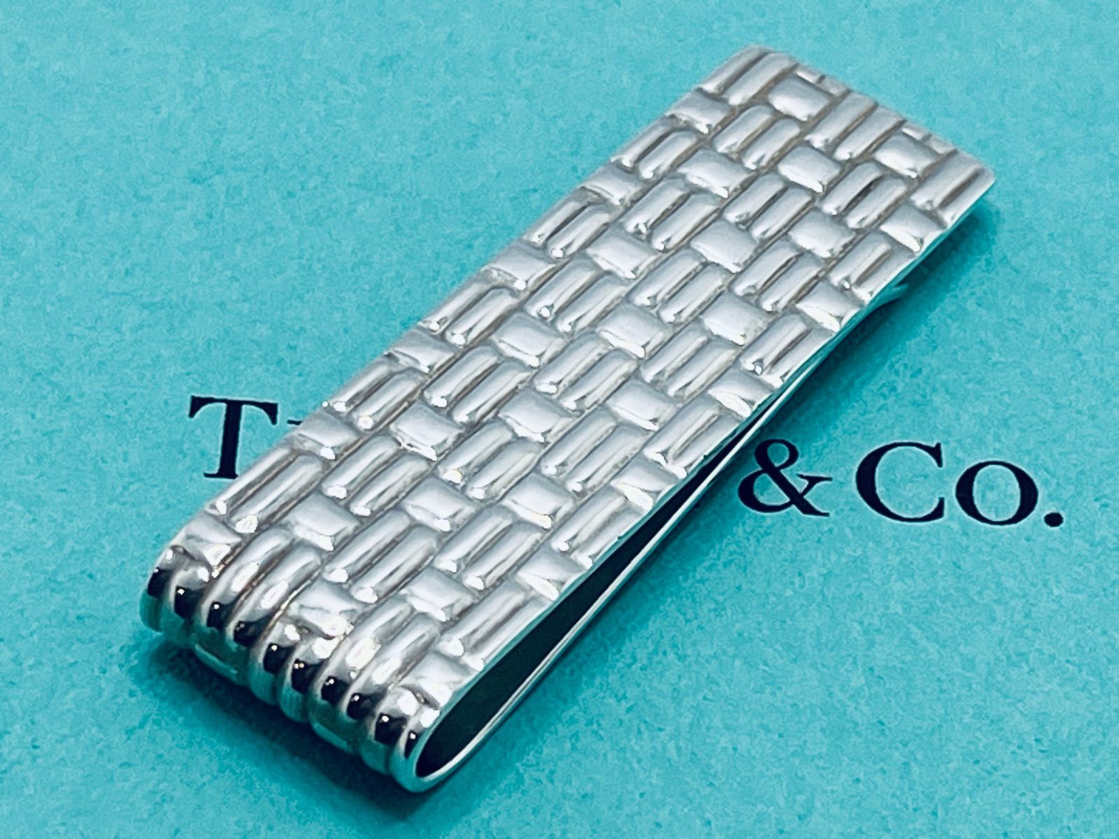 a166 Tiffany&Co. ティファニー メーカーズ クロコ型押し クロコ