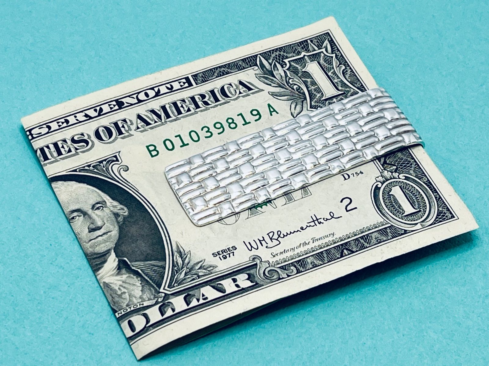 a166 Tiffany&Co. ティファニー メーカーズ クロコ型押し クロコ