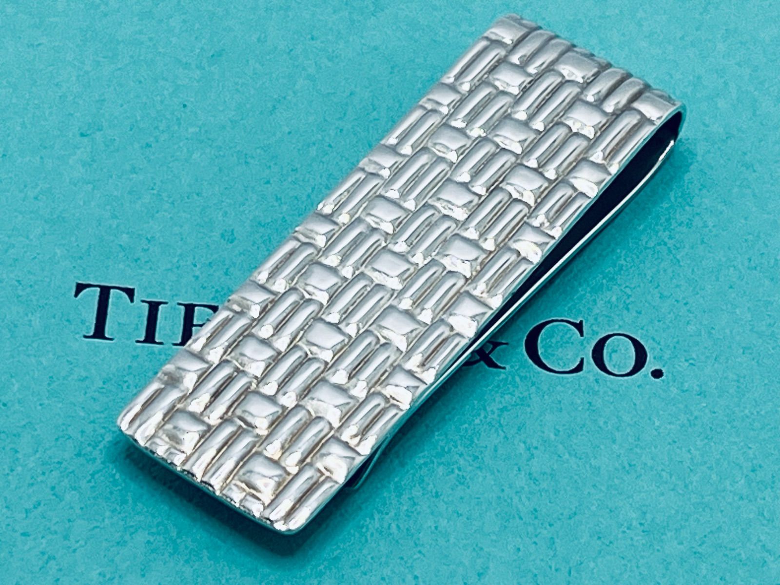 a166 Tiffany&Co. ティファニー メーカーズ クロコ型押し クロコ