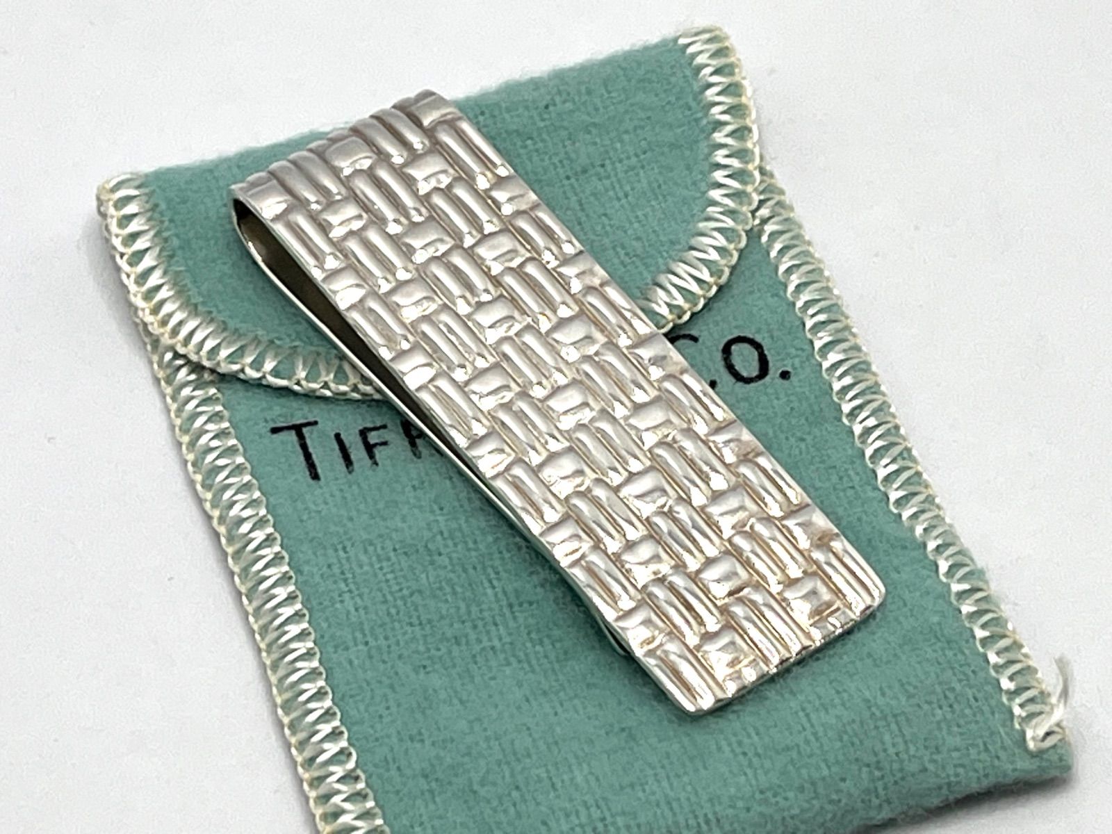 a166 Tiffany&Co. ティファニー メーカーズ クロコ型押し クロコ