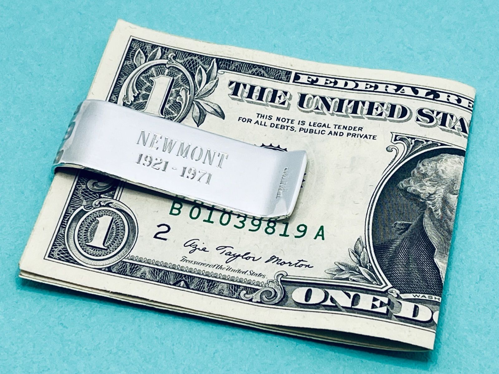 a166 Tiffany&Co. ティファニー メーカーズ クロコ型押し クロコ