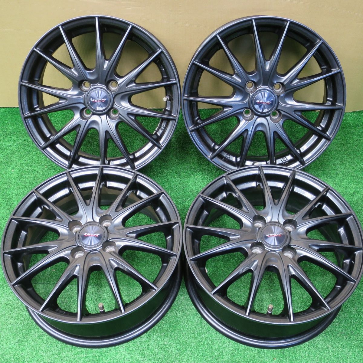 キレイ VELVA SPORTZ ヴェルヴァ スポルトZ 15インチ ホイール 15 5 J PCD 100 4 H ホ