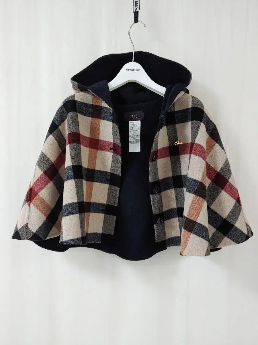 ダックス キッズ CHECK ケープ 140