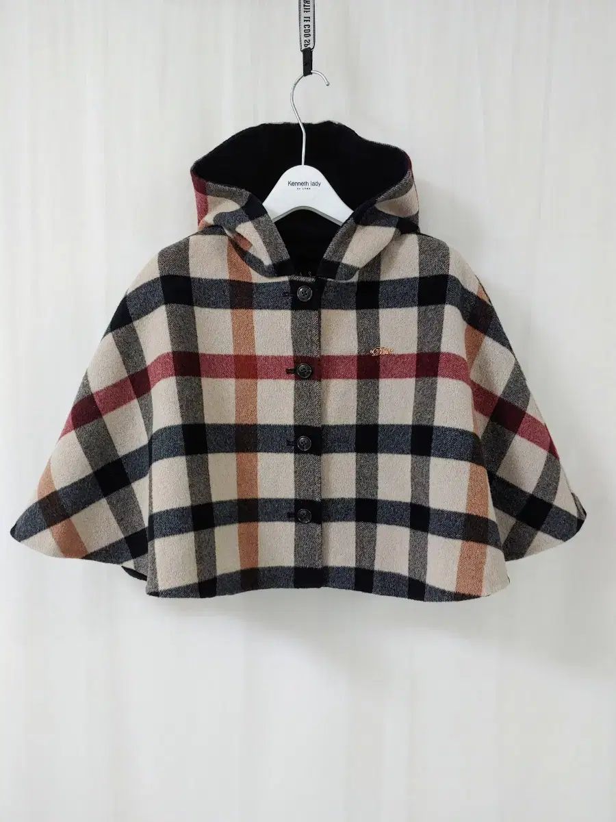 ダックス キッズ CHECK ケープ 140