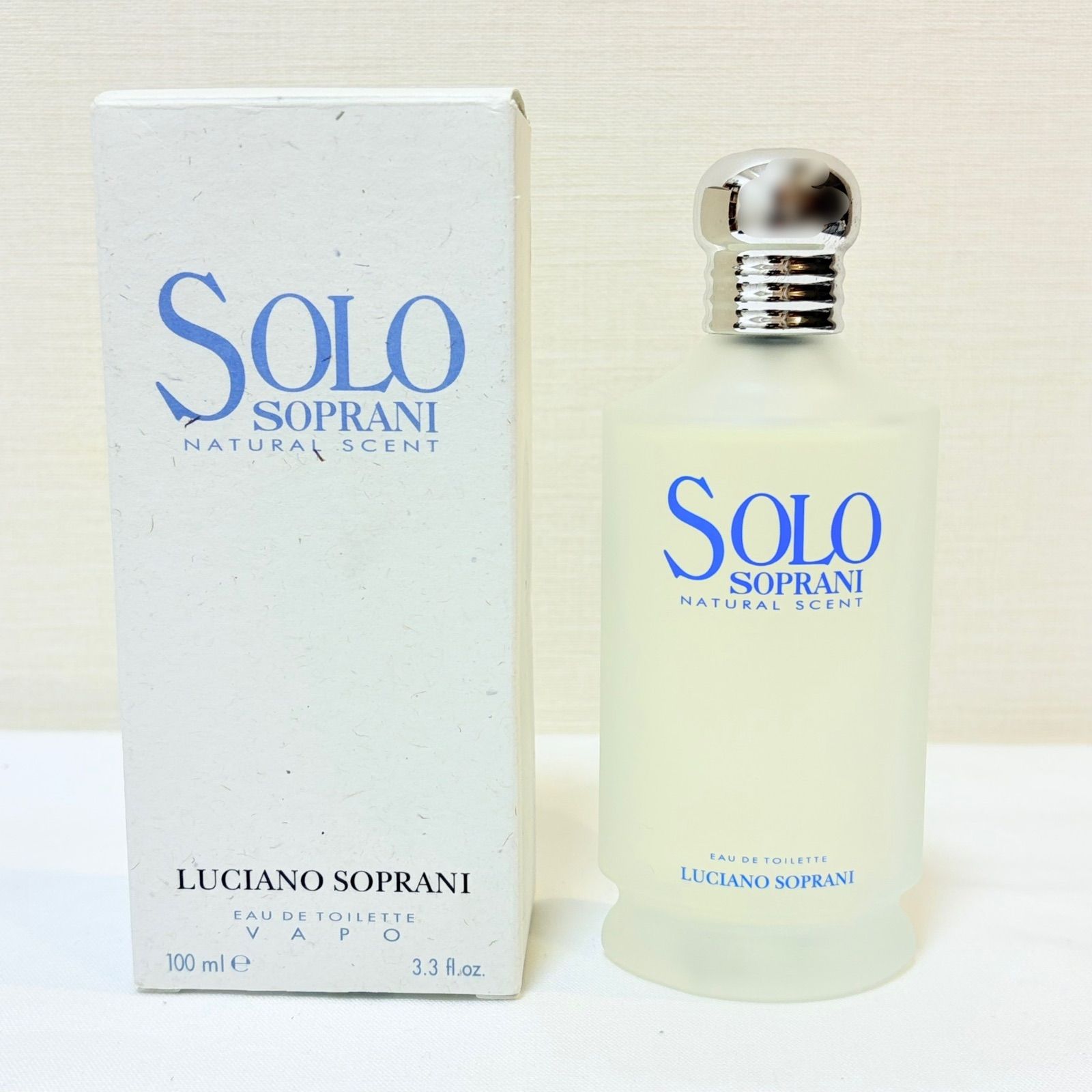 新品未使用 LUCIANO SOPRANI SOLO EAU DE TOILETTE ルチアーノ