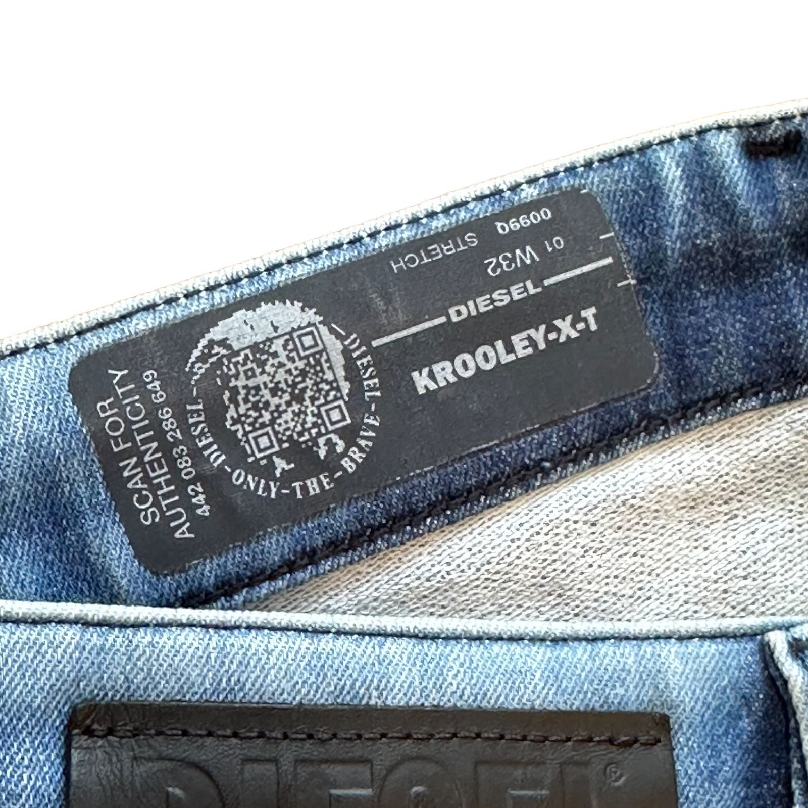DIESEL KROOLEY-X-T イタリア製 ジョグジーンズ スリム テーパード 