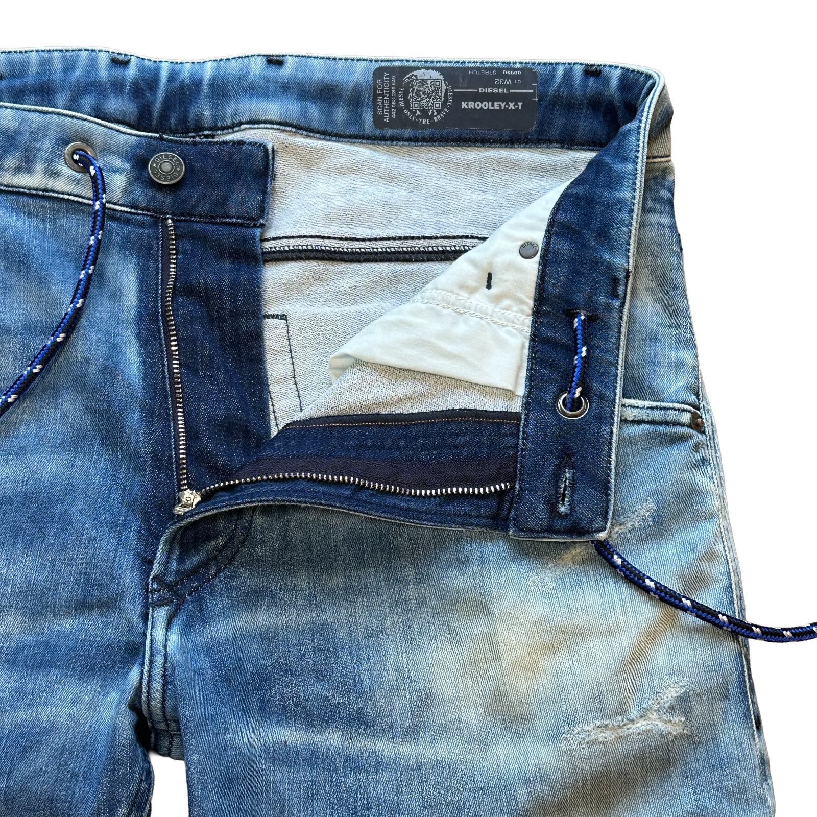 新品未使用 イタリア製 ディーゼル ジョグジーンズ　ミリタリー系 DIESEL（ディーゼル）の「DIESEL SS21 ジョグジーンズ レディース