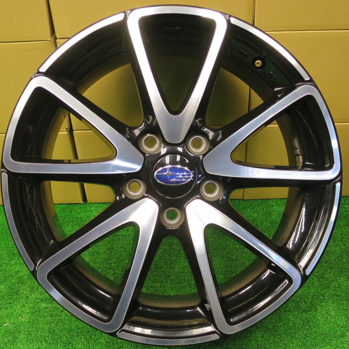 キレイ スバル レヴォーグ OP ホイール 17インチ 17 7 J TP 2 LFM 500 PCD 114 3 5 H ホ