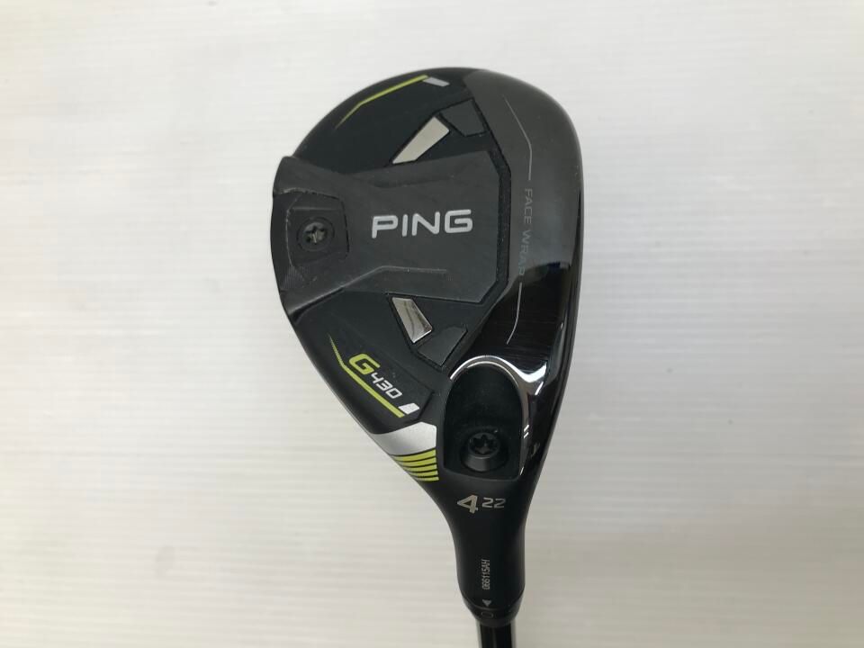 ピン G 430 22度 ALTA J CB BLACK Rフレックス ユーティリティ 最短