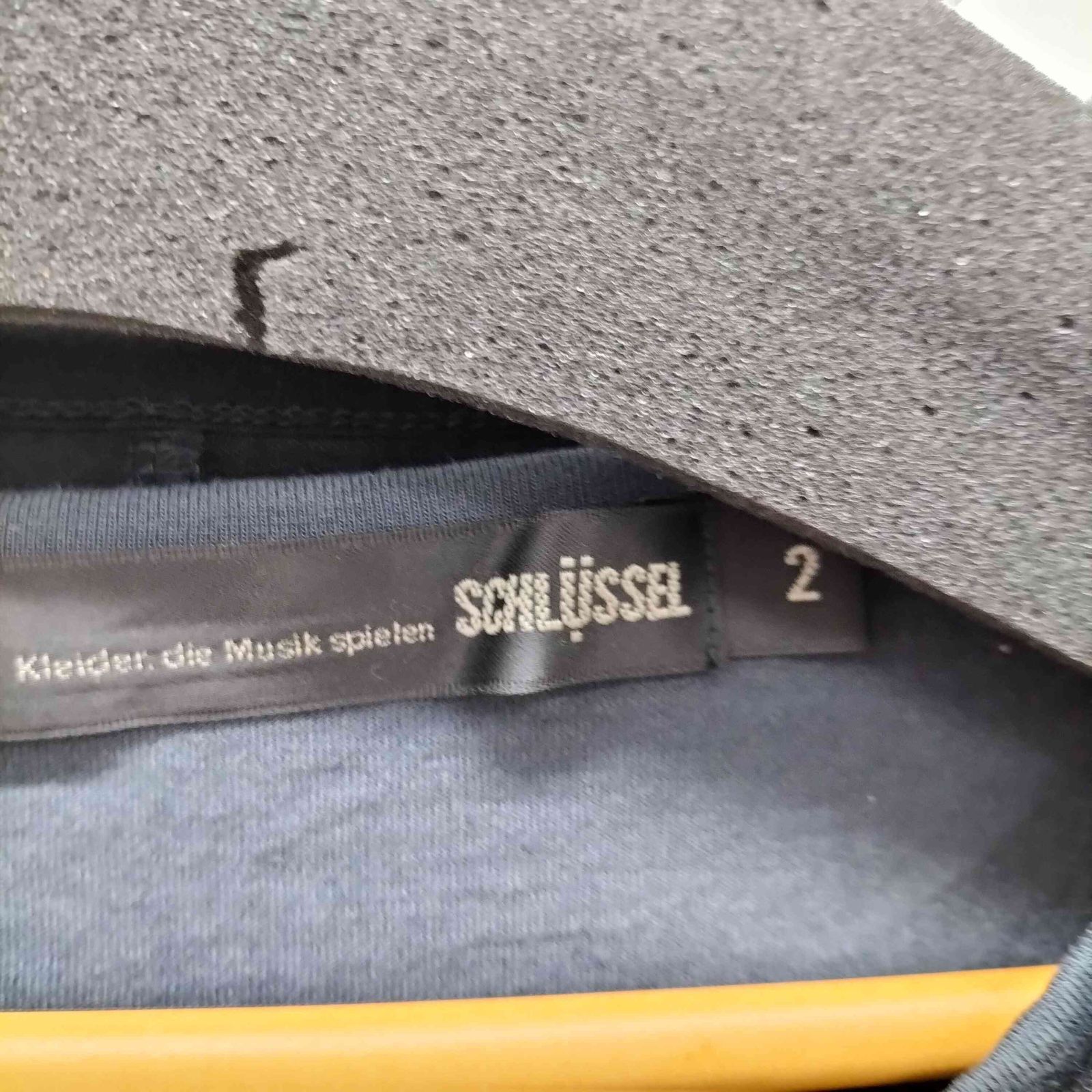 シュリセル SCHLUSSEL レーヨン ドレープ フェイクレイヤード 