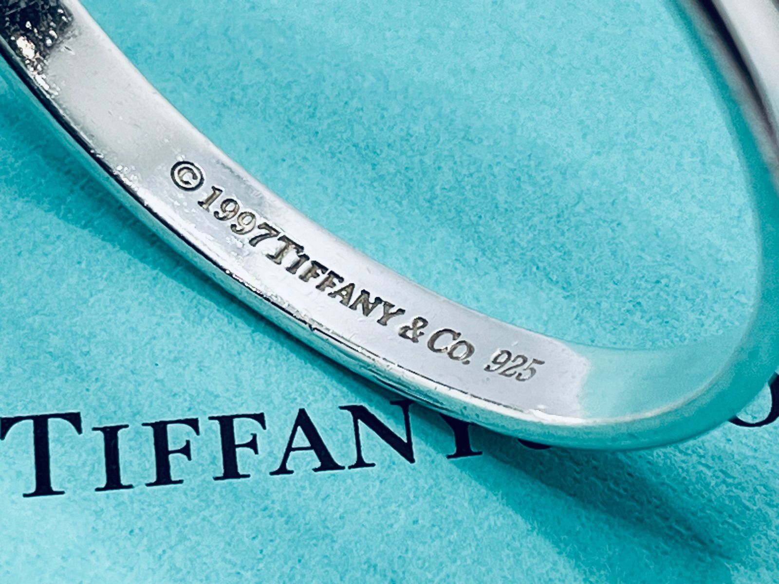 a167 Tiffany&Co. 1997 オールド ティファニー 1837 ナロー バングル