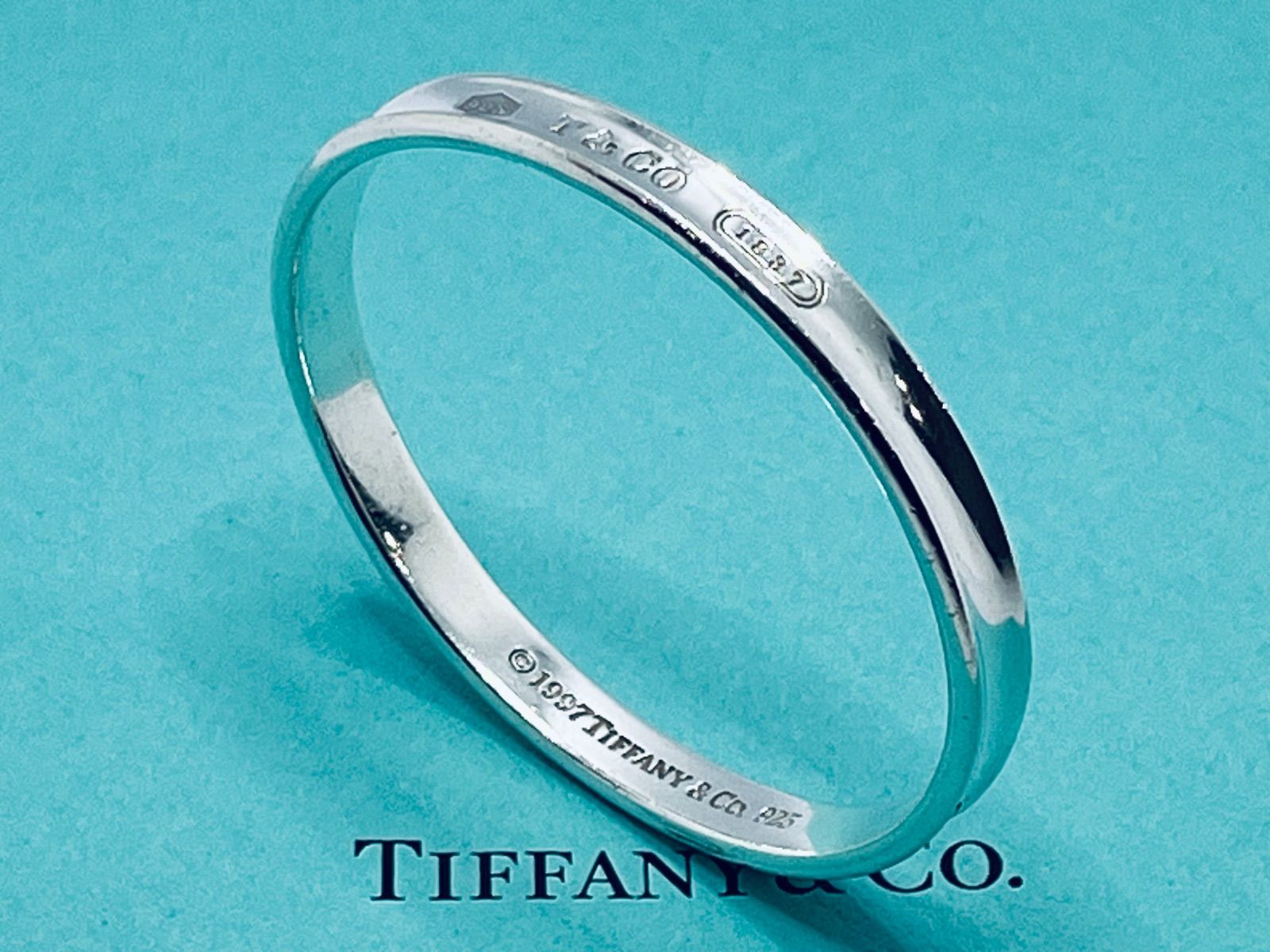 a167 Tiffany&Co. 1997 オールド ティファニー 1837 ナロー バングル
